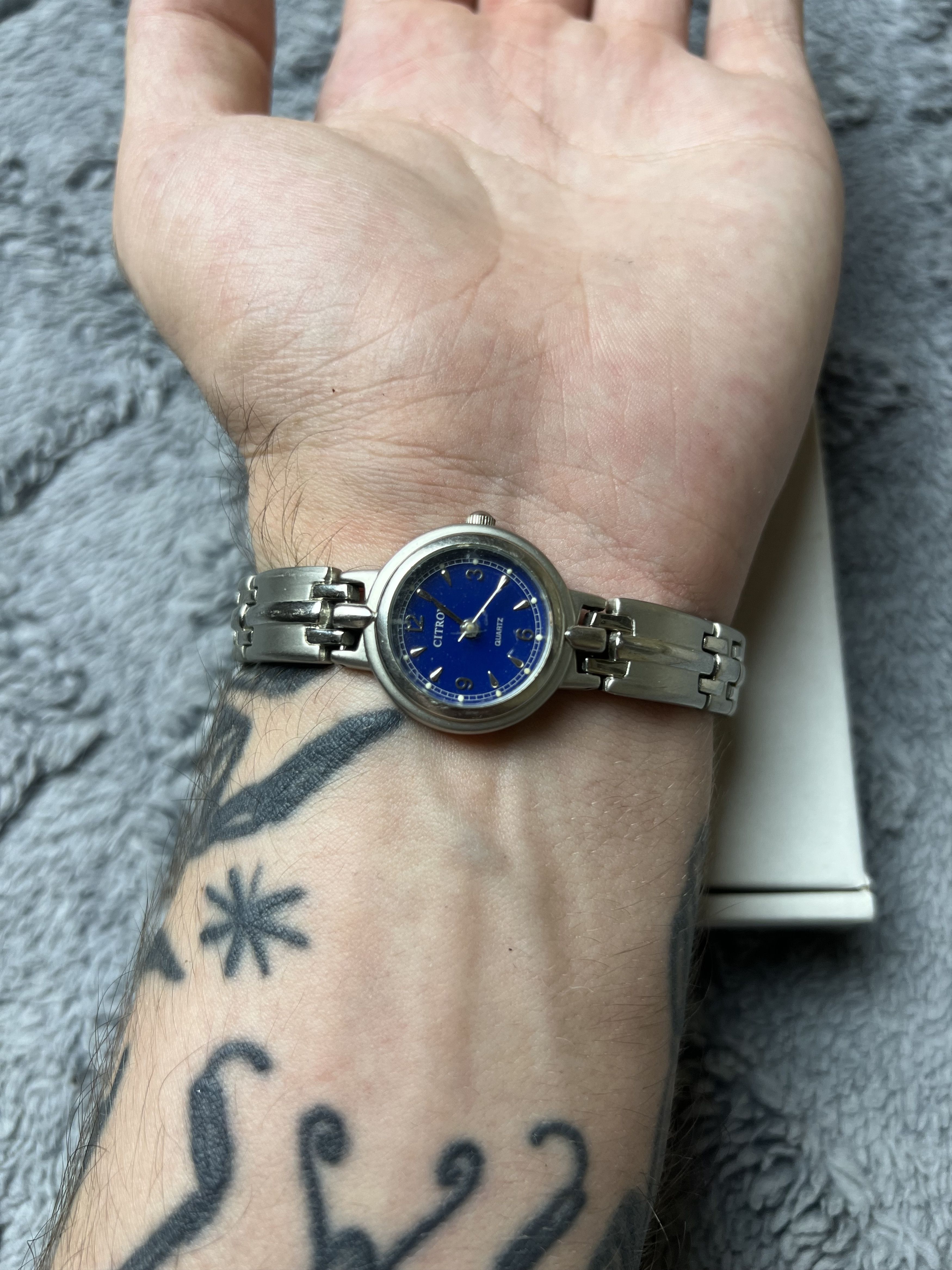 Vintage Futuristic Minimalistic Citron Japanese Style Bracelet Watch Size ONE SIZE - 12 Thumbnail