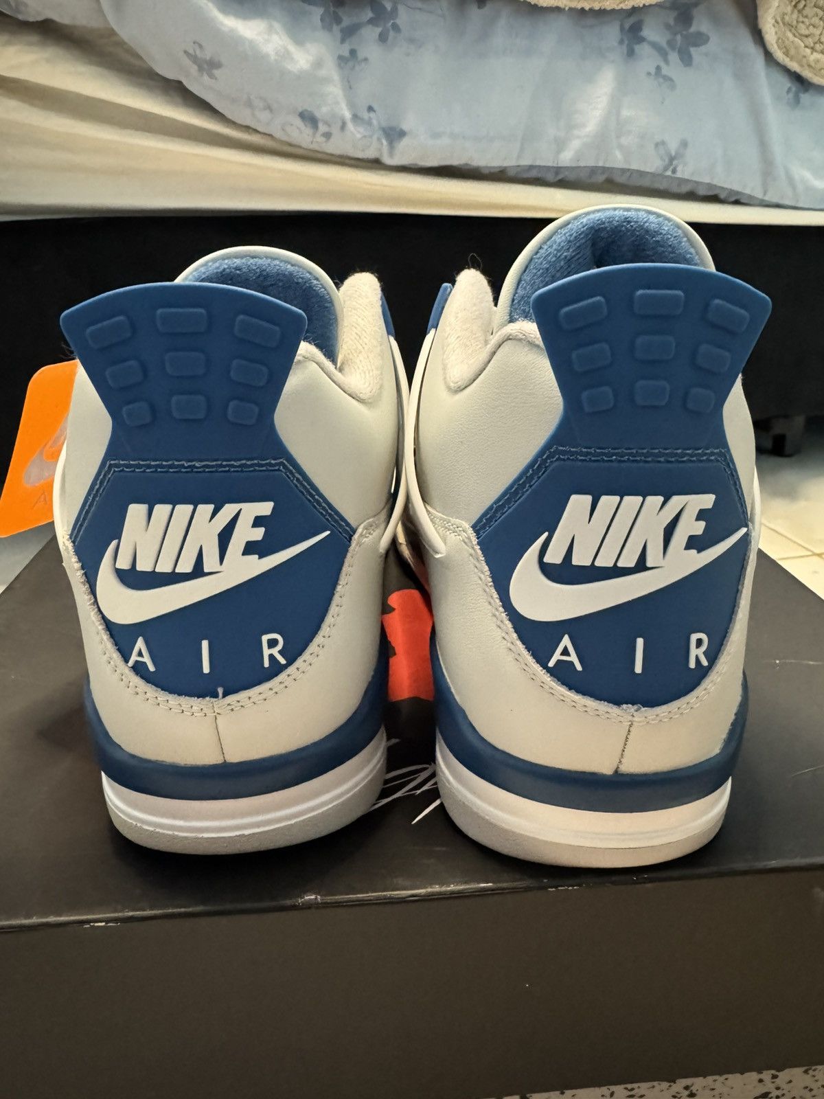Jordan Brand Air Jordan 4 Military Blue 2024 DS Size 11 OG All Size US 11 / EU 44 - 6 Thumbnail