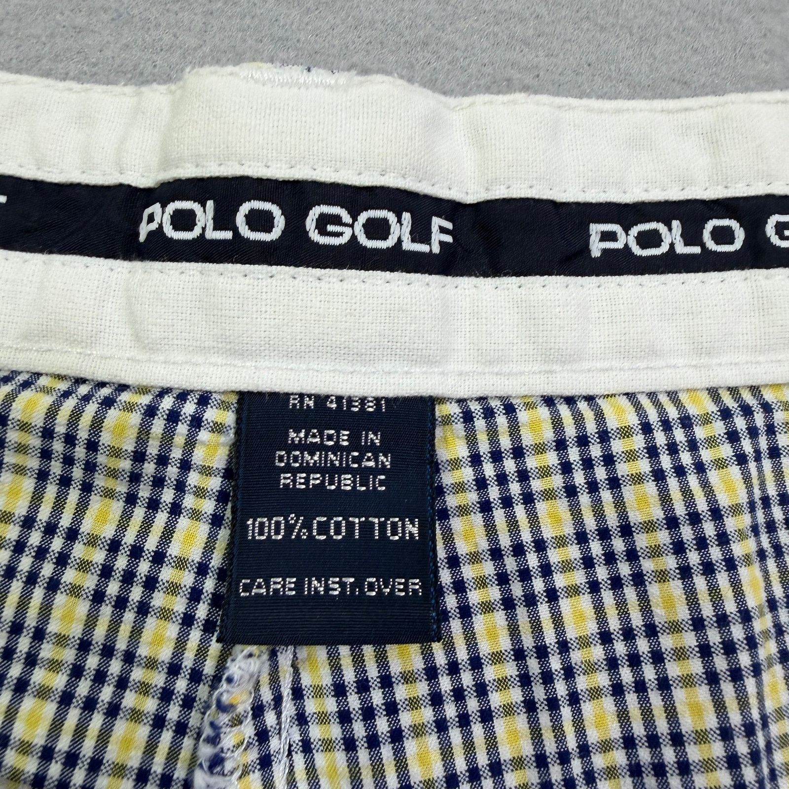 Polo Ralph Lauren Vintage Polo Golf Ralph Lauren Shorts 40 Plaid 7" Inseam 90s Size US 40 / EU 56 - 4 Thumbnail