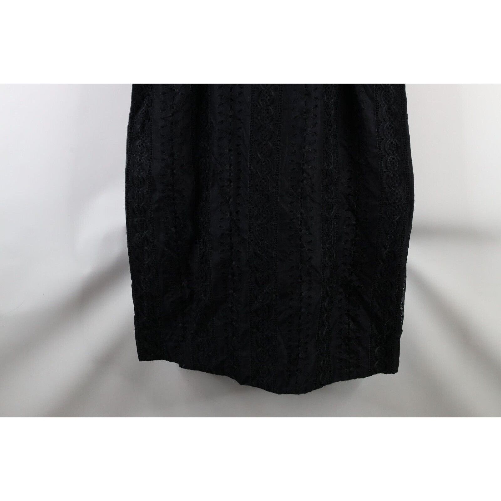 Vintage Vintage 50s 60s Rockabilly Distressed Lace Flower Dress Size XL / US 12-14 / IT 48-50 - 4 Thumbnail