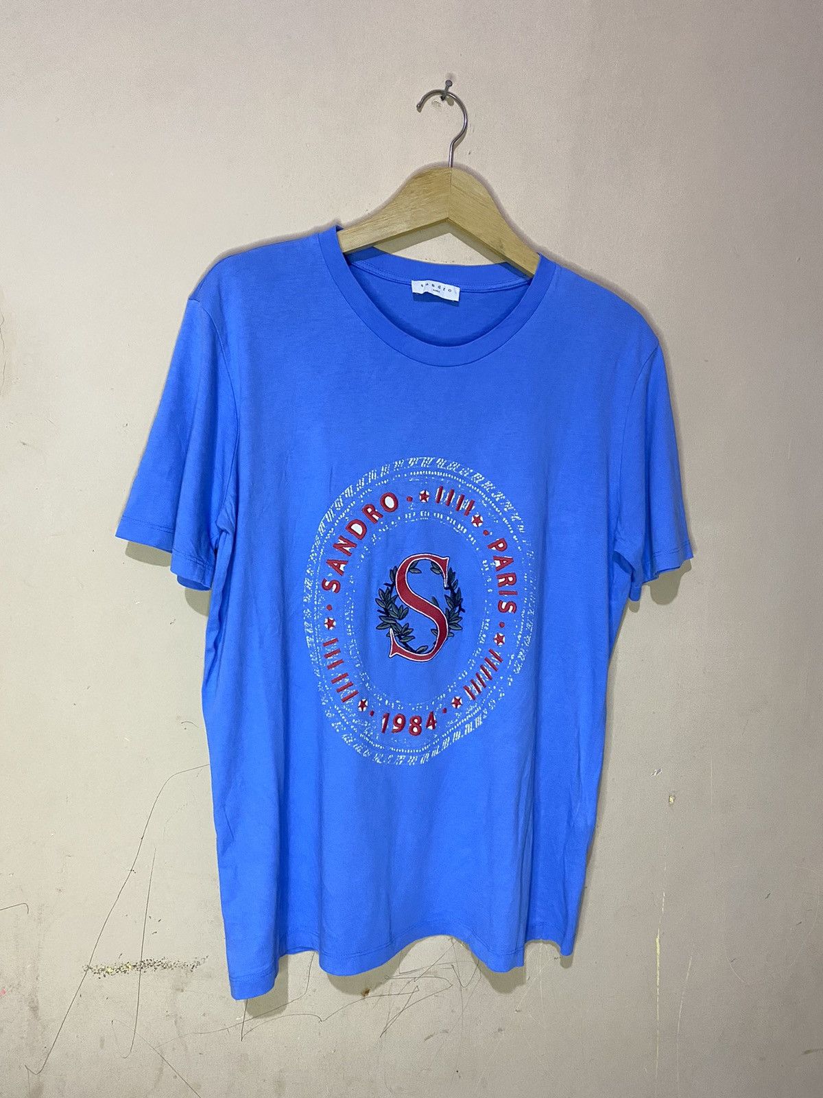 Sandro Sandro Paris Tshirt Size US M / EU 48-50 / 2 - 2 Thumbnail