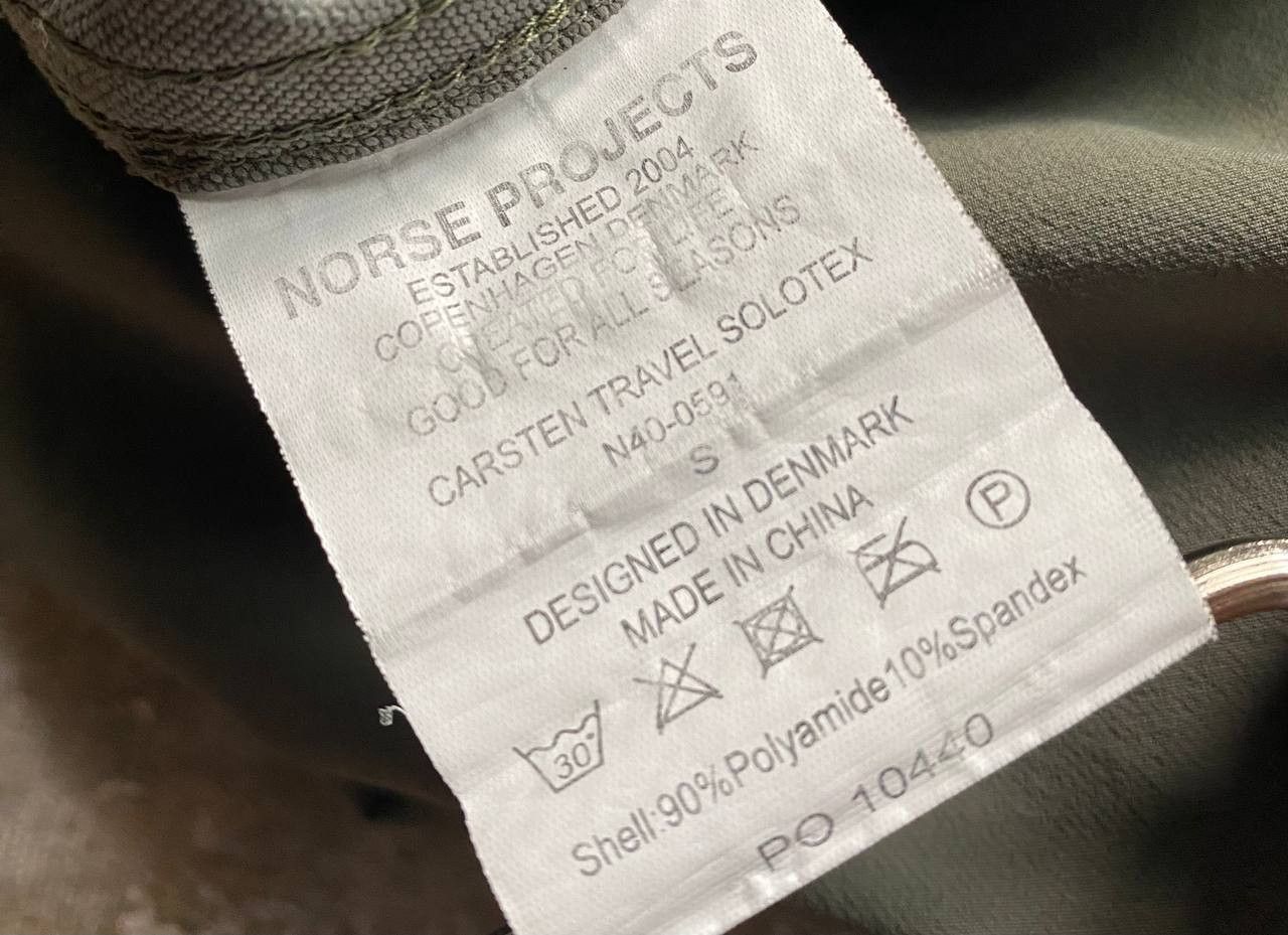 Norse Projects Norse Project Poplin S/S Shirt Size US S / EU 44-46 / 1 - 6 Thumbnail