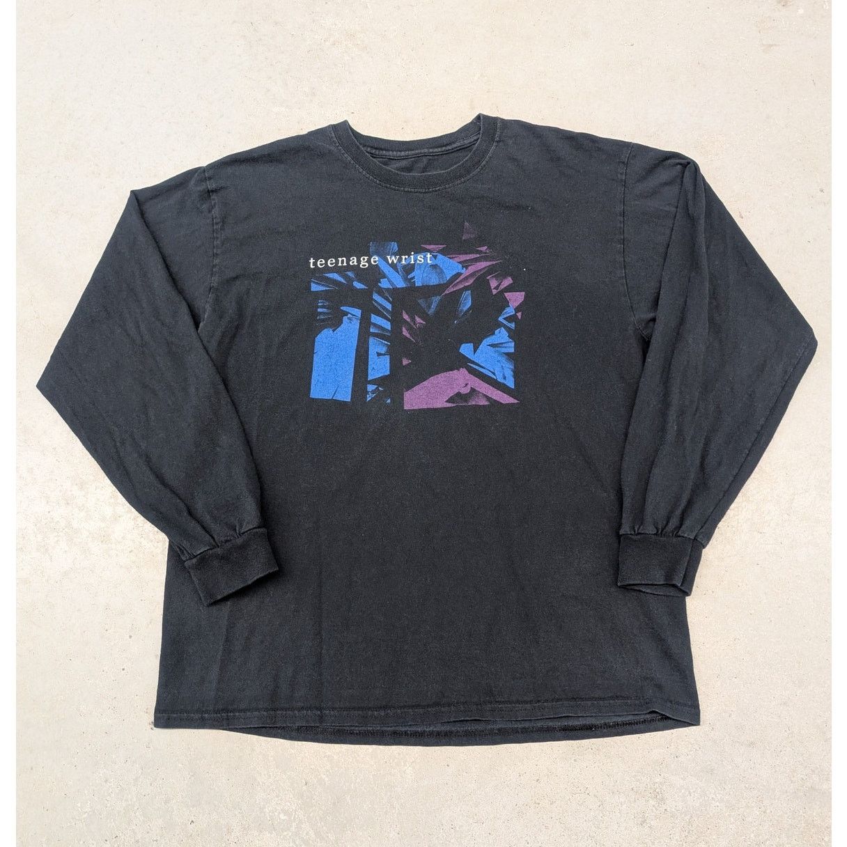 Band Tees 2018 Teenage Wrist Chrome Neon Jesus long sleeve shirt Size US L / EU 52-54 / 3 - 1 Thumbnail