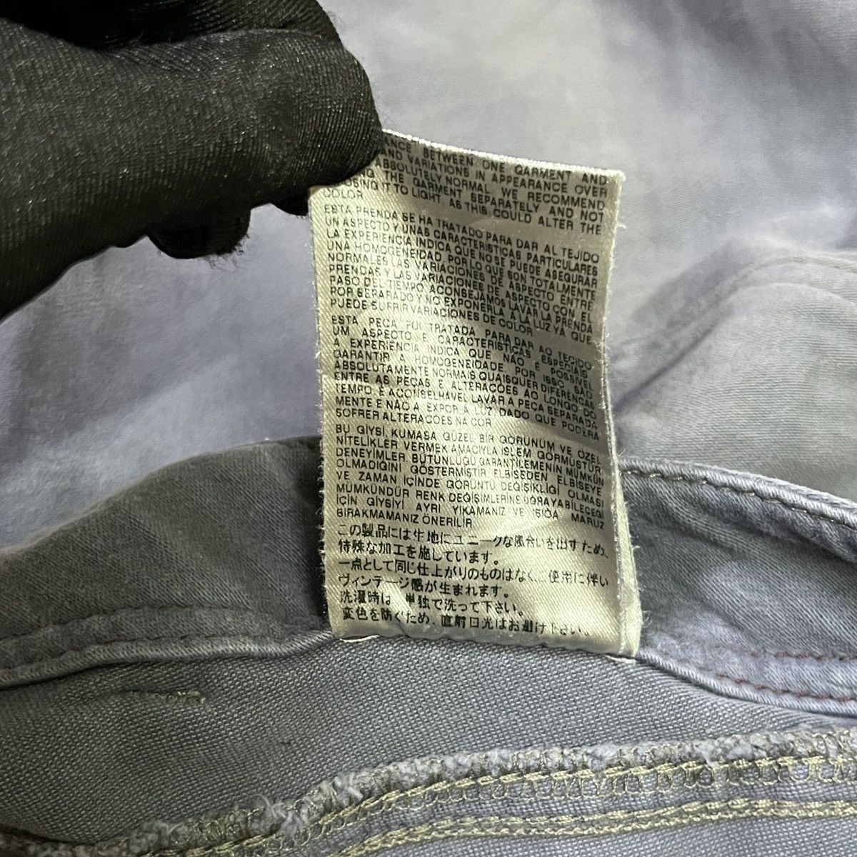 Diesel × Vintage Vintage Diesel Industry Faded Pants/Jeans Size US 32 / EU 48 - 12 Thumbnail