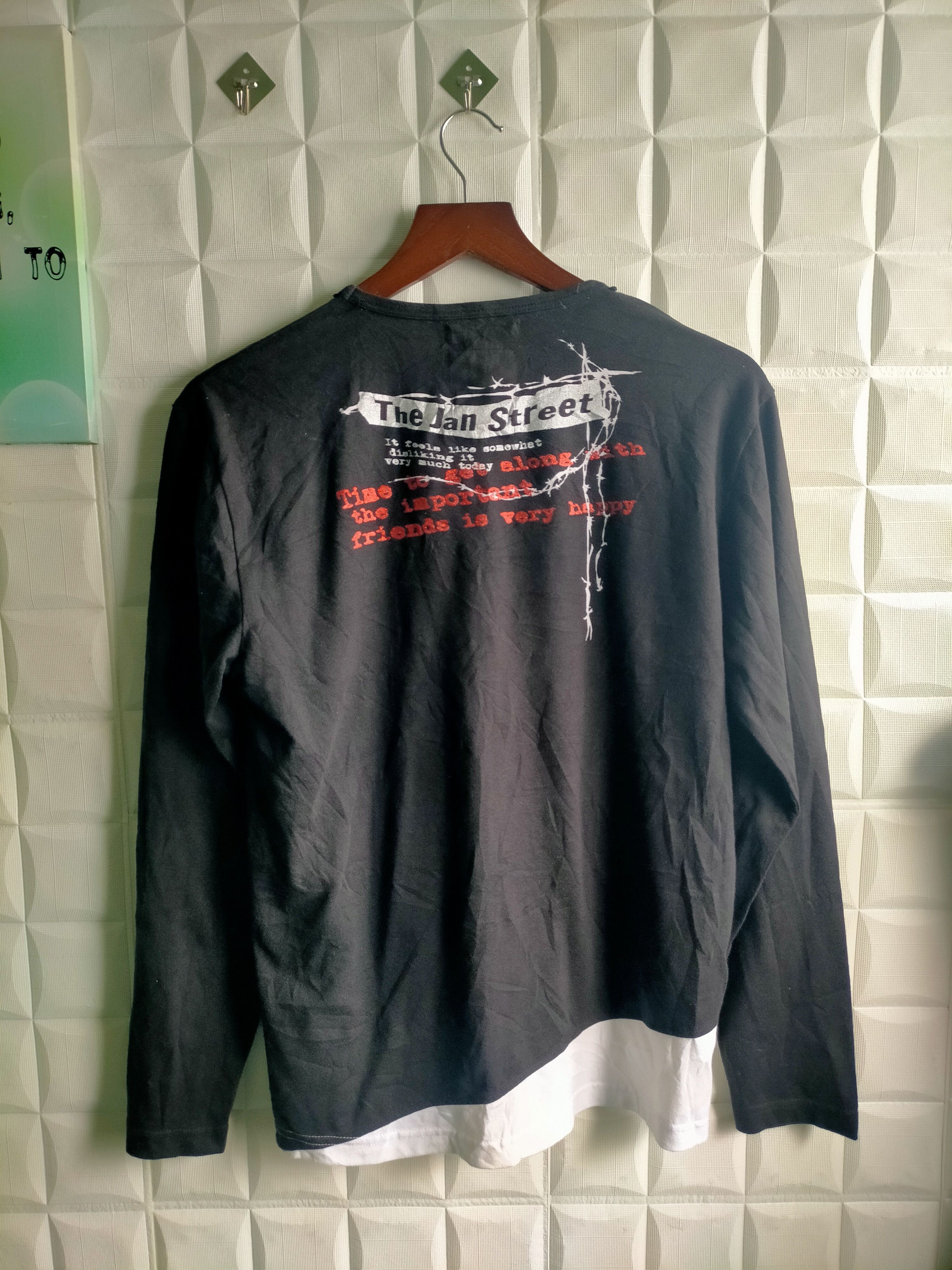 Beauty Beast Slash Number Punk Long Sleeve Tshirt Size US M / EU 48-50 / 2 - 5 Thumbnail