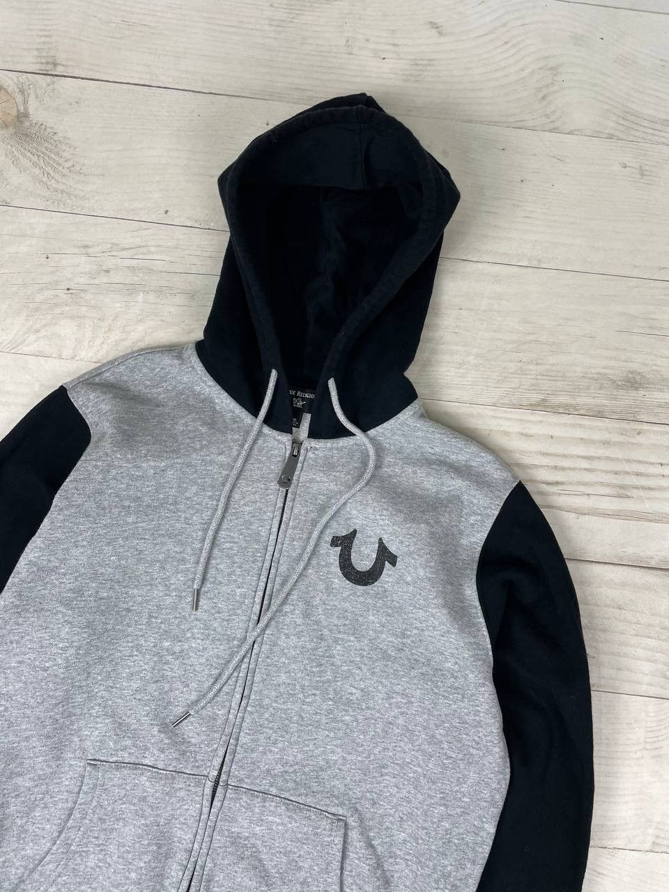 True Religion Vintage True Religion Zip Up Hoodie Buddha Big Logo Y2K Size US L / EU 52-54 / 3 - 4 Thumbnail