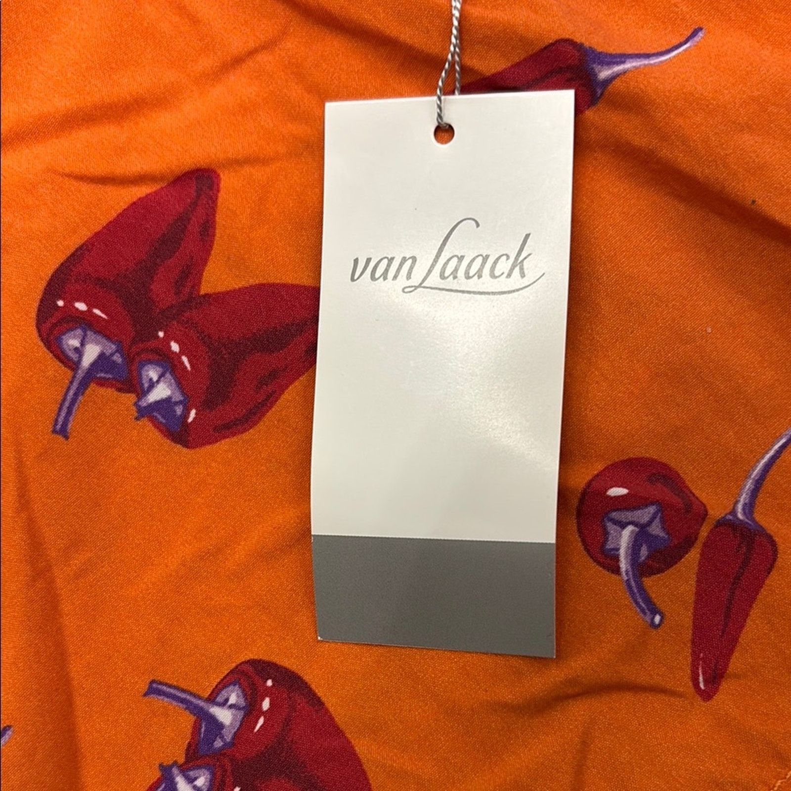 Other NWT Van Laack Vibrant Orange Swim Trunks Chili Print Size L Size US 34 / EU 50 - 2 Thumbnail