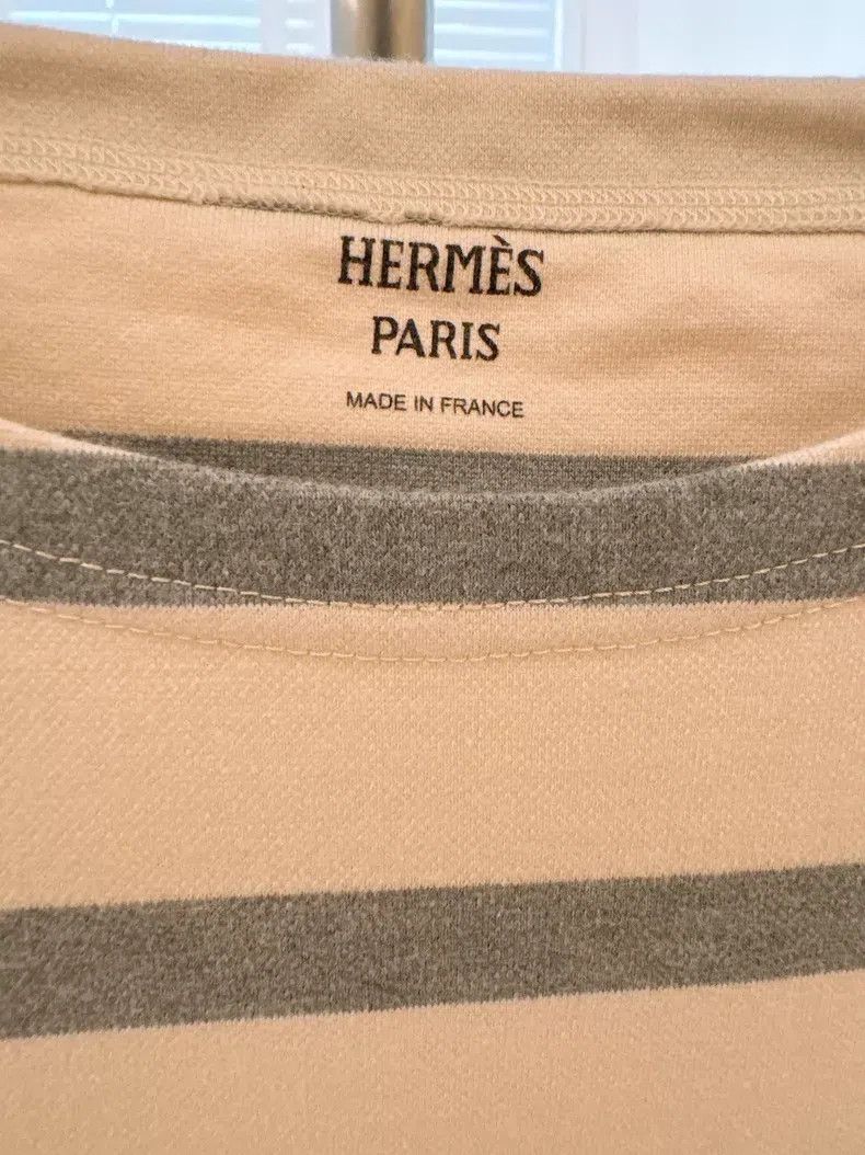 Hermes Hermes Moss Grey Striped #Elegant Reins Size S / US 4 / IT 40 - 4 Thumbnail