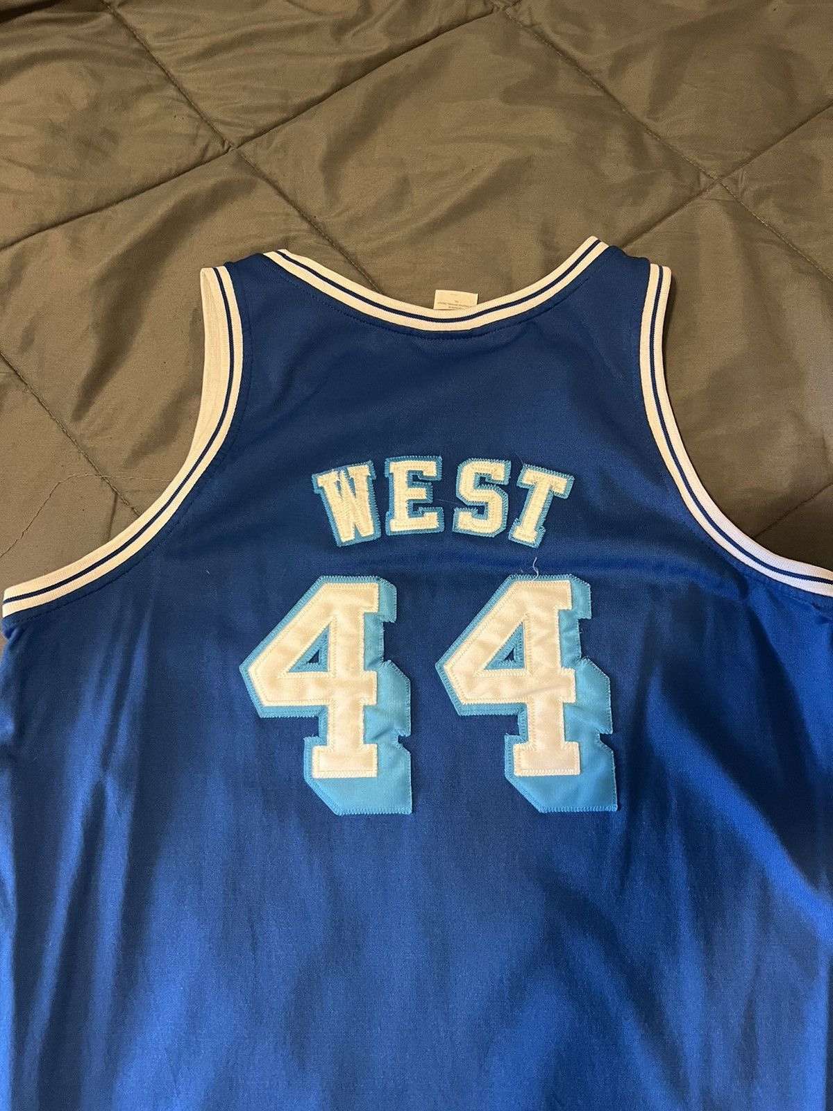 Mitchell & Ness × NBA Jerry west vintage Mitchell and ness jersey Size US L / EU 52-54 / 3 - 4 Thumbnail