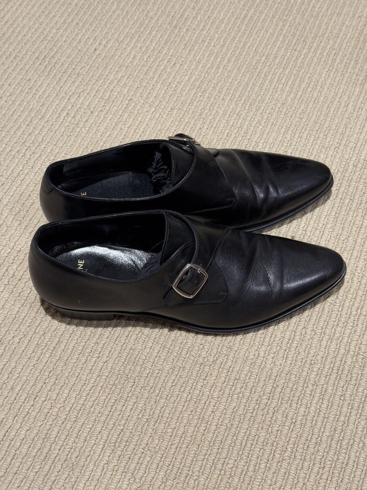 Celine Celine Jacno Buckle Loafers Size US 6.5 / EU 39-40 - 4 Thumbnail