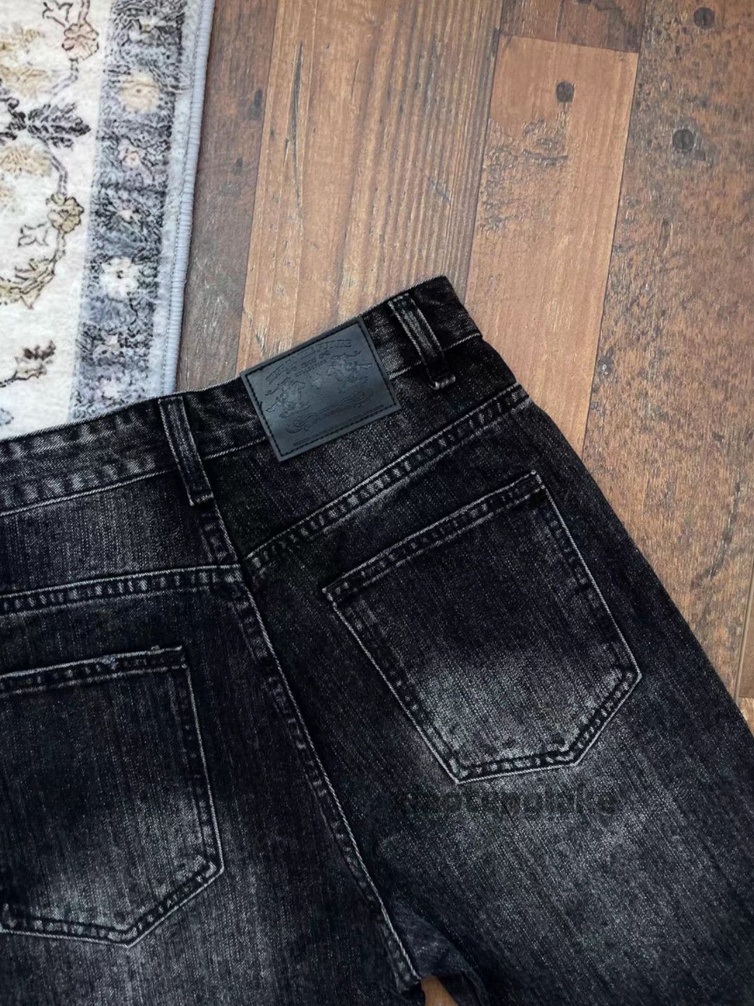 Jean ltx vintage washed faded cleanfit punk grunge jeans Size US 33 - 7 Thumbnail