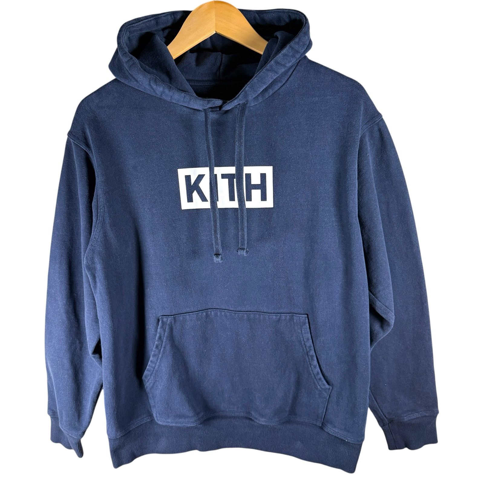 Kith KITH 2014 Navy Box Logo Hoodie Mens S - Collector RN# 140659 Size US S / EU 44-46 / 1 - 1 Thumbnail