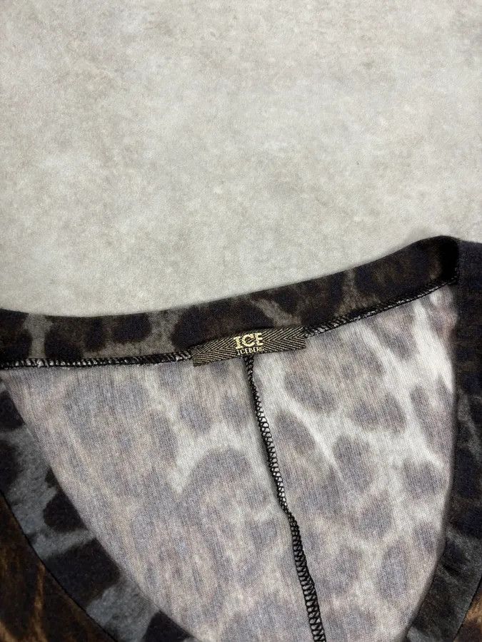 Iceberg 2000s Iceberg Leopard Print Dress Size M / US 6-8 / IT 42-44 - 10 Thumbnail