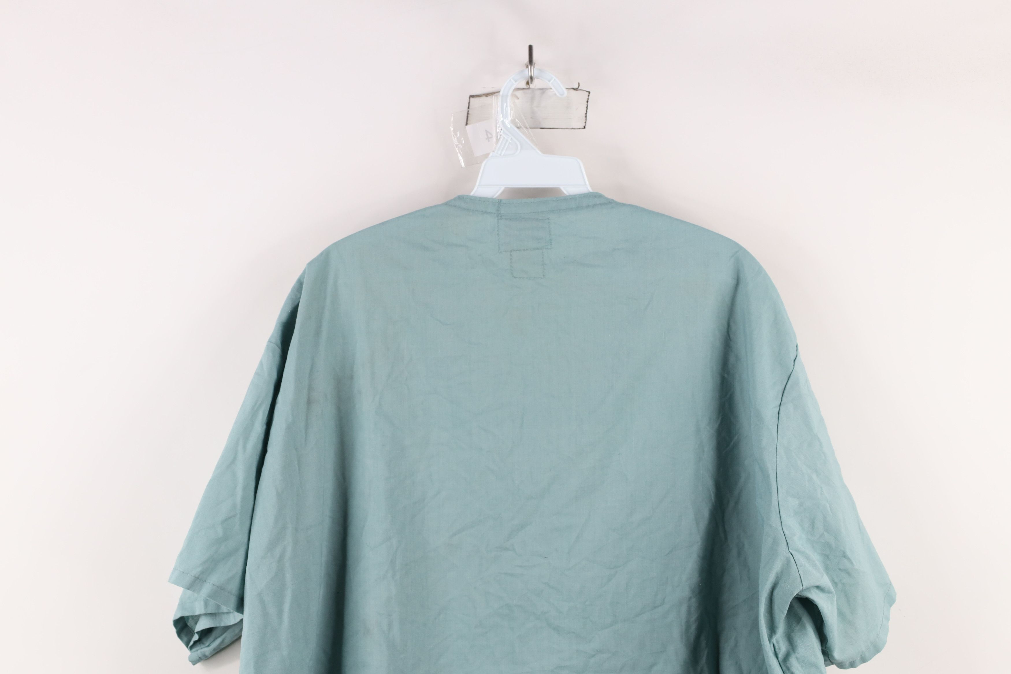 Vintage Vintage 60s Nassau Hospital New York Doctor Scrubs Shirt USA Size US L / EU 52-54 / 3 - 12 Thumbnail