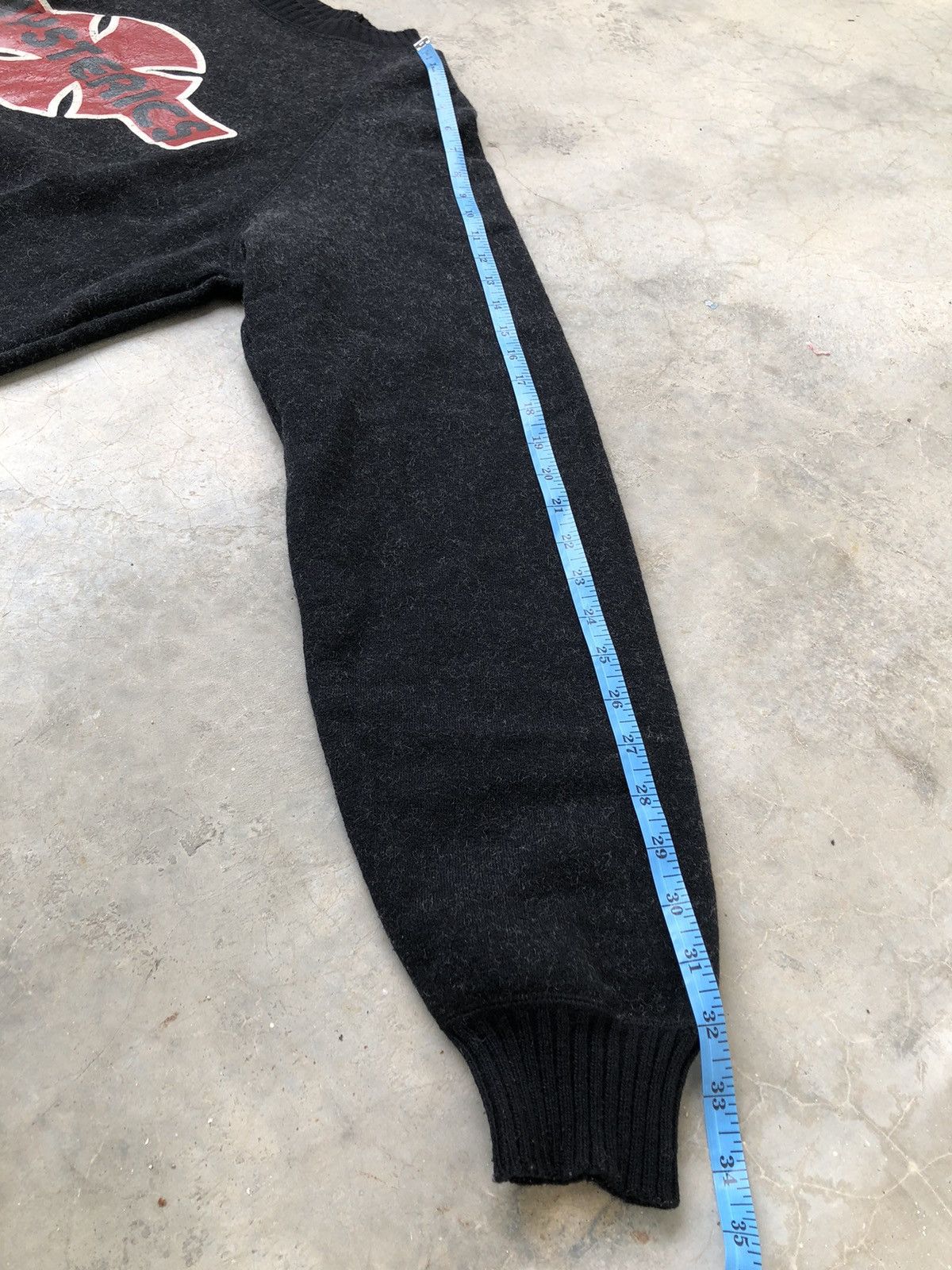 Hysteric Glamour Vintage Wool Hysteric Glamour Independent Truck Co. Knitwear Size US L / EU 52-54 / 3 - 9 Thumbnail