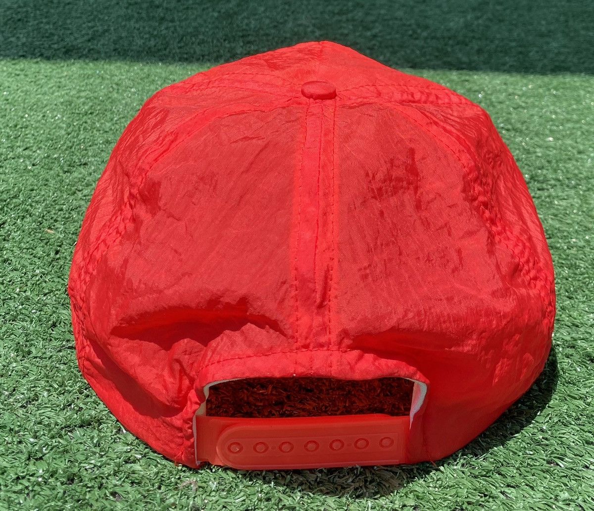 Vintage Vintage 90’s Quality Racing Team Racing Red Snapback Hat Size ONE SIZE - 6 Thumbnail