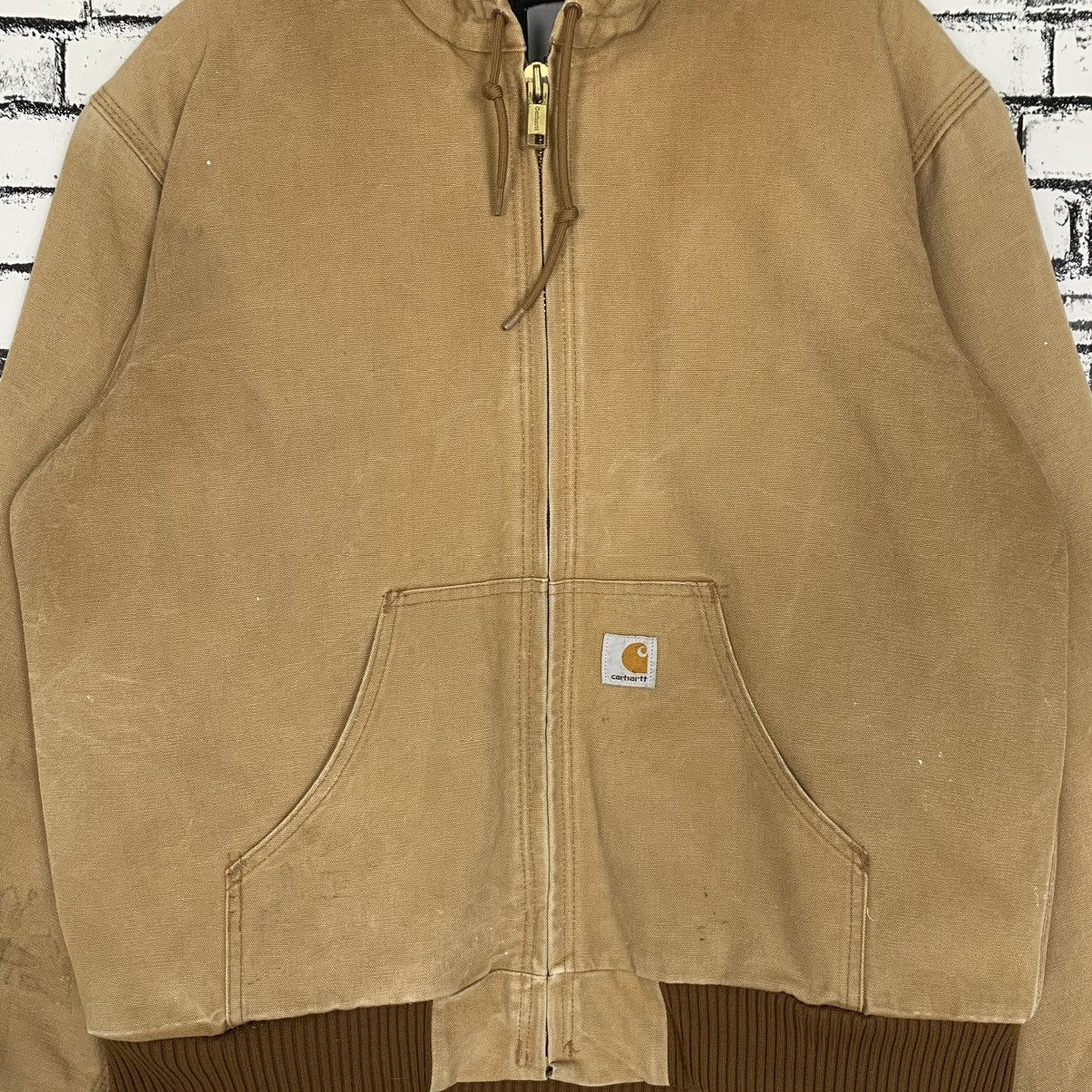 Carhartt × Vintage Vintage Carhatt Duck Active Jacket Carhatt Zipper Jacket Size US M / EU 48-50 / 2 - 5 Thumbnail