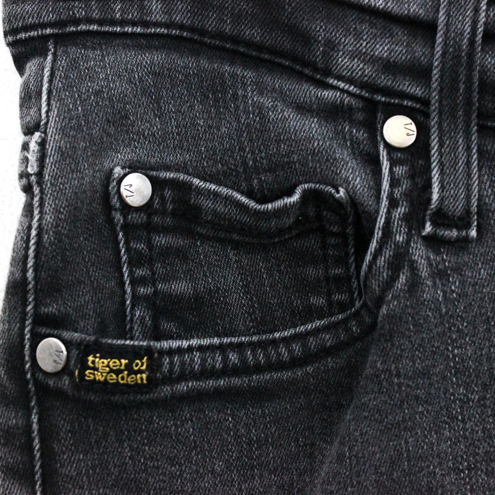 Tiger of Sweden Kelly Womens W27 L32 Jeans Slim Pants Skinny Trousers Denim Size 27" / US 4 / IT 40 - 5 Thumbnail