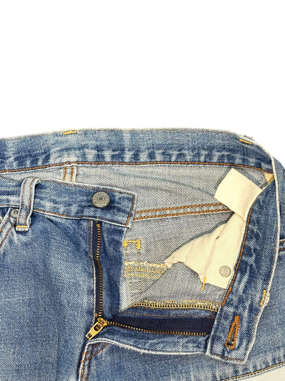 Hysteric Glamour Vintage Hysteric Glamour Distress Low Rise Flare Jeans Size 28" / US 6 / IT 42 - 5 Thumbnail