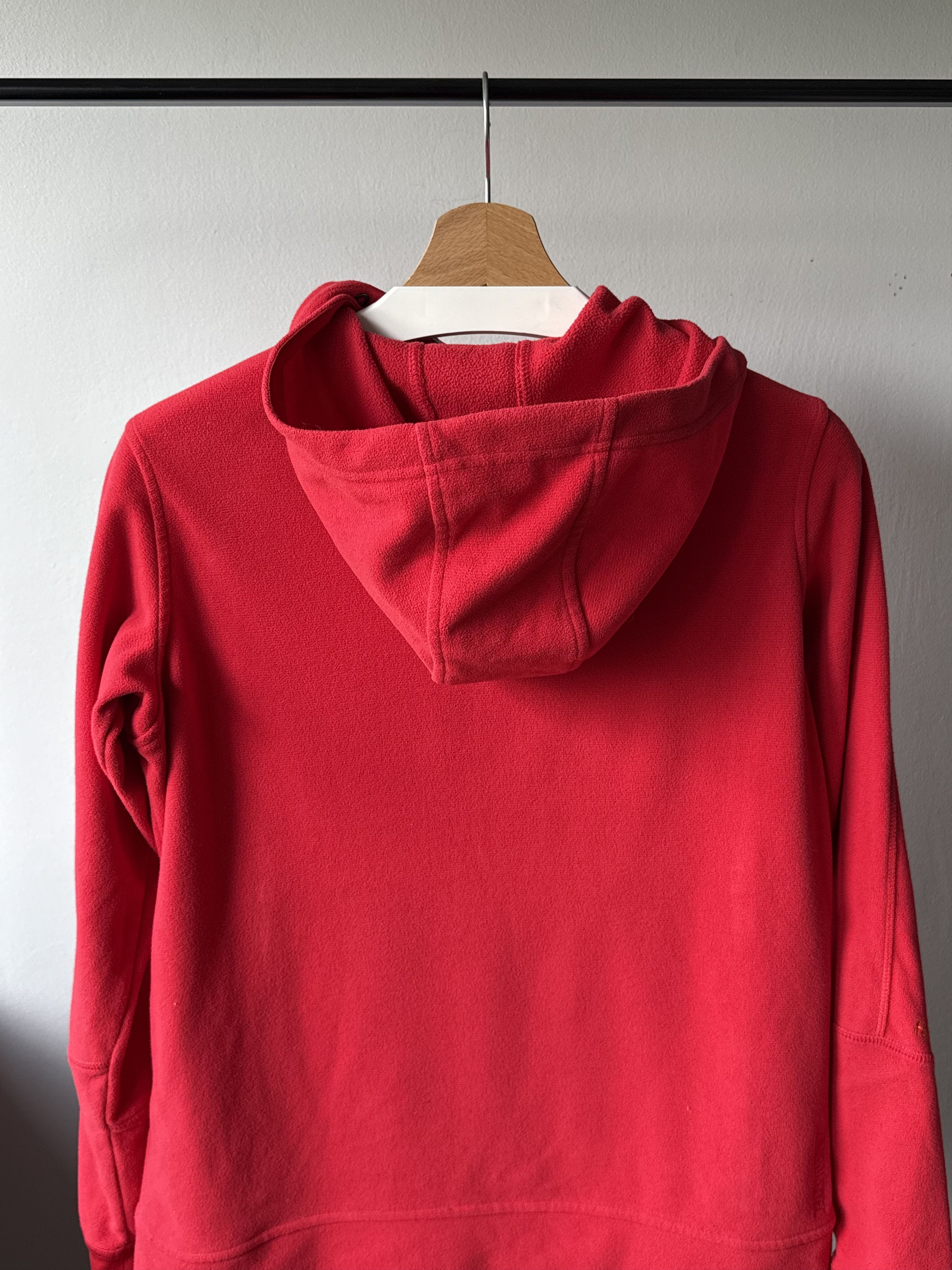 Norrona Norrona Falketind Warm1 Red Polartec Fleece Outdoor Hoodie Size M / US 6-8 / IT 42-44 - 4 Thumbnail