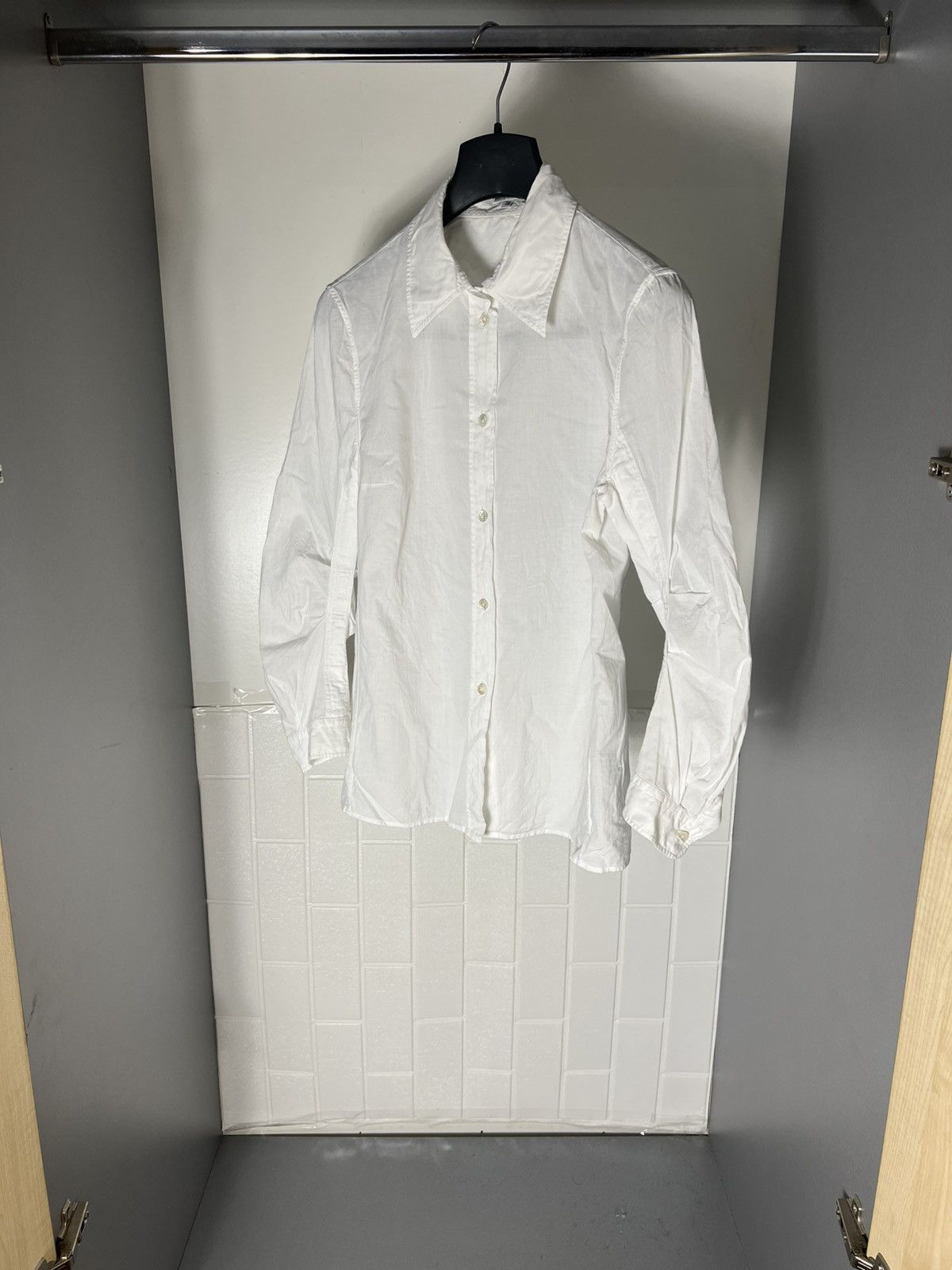 Ann Demeulemeester VERY RARE ANN DEMEULEMEESTER CLASSIC DESIGNER SHIRT LUXURY Size XS / US 0-2 / IT 36-38 - 2 Thumbnail