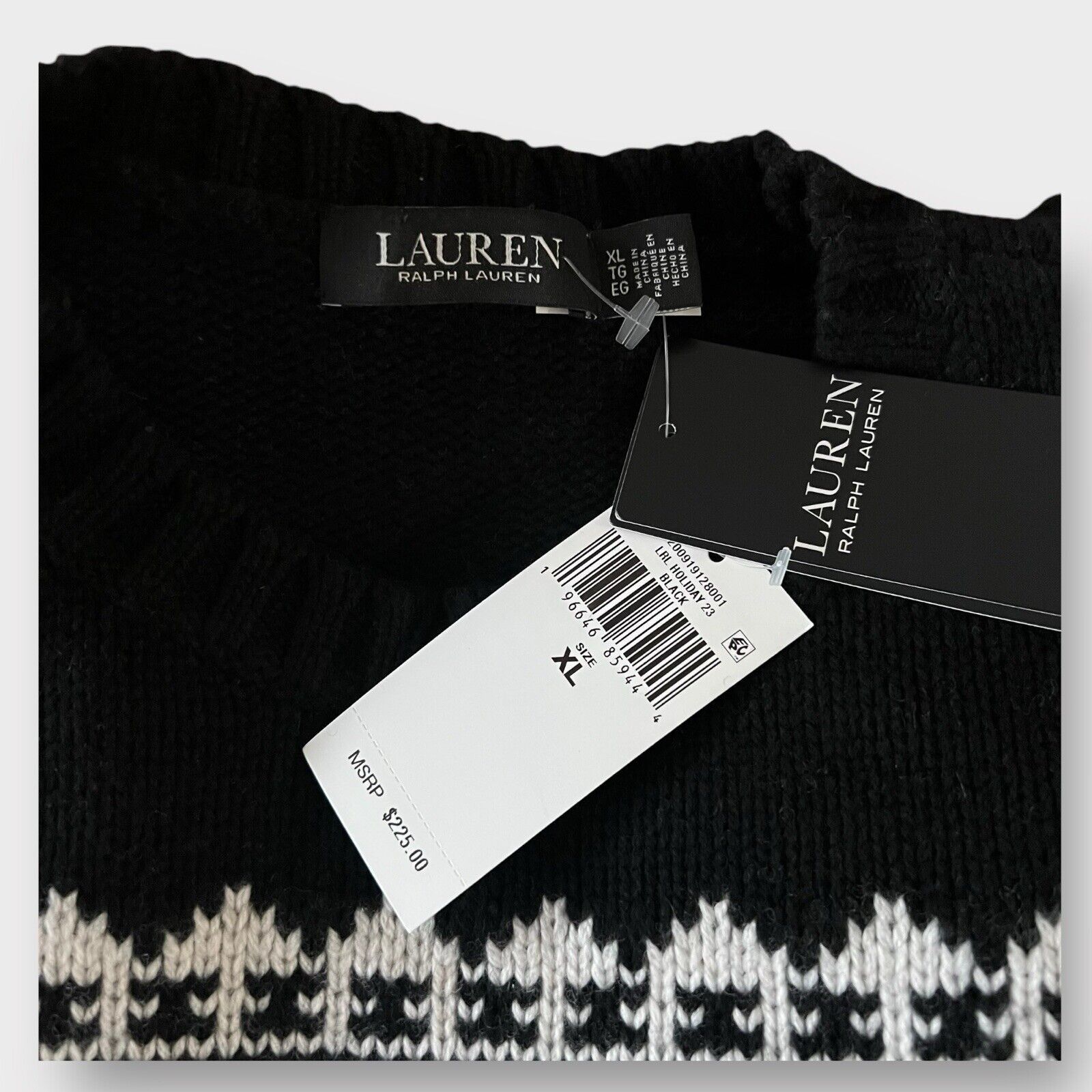 Lauren Ralph Lauren Lauren By Ralph Lauren Womens Sz XL Wool Mock Neck Sweater Size XL / US 12-14 / IT 48-50 - 8 Thumbnail