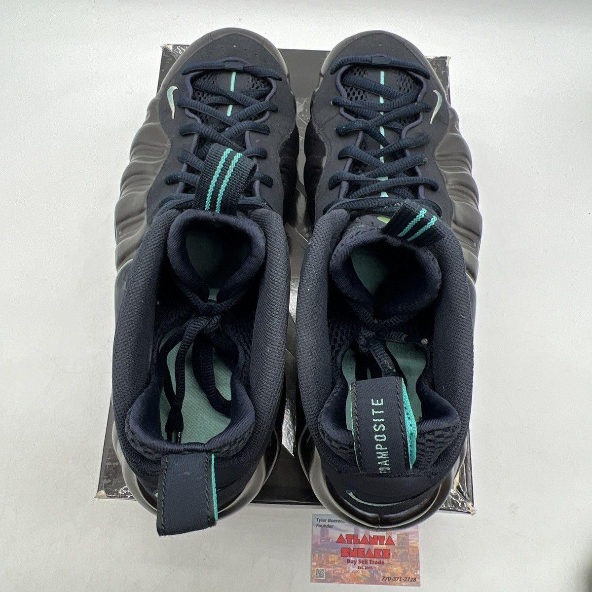 Nike Air Foamposite pro Aqua Size US 14 / EU 47 - 7 Thumbnail