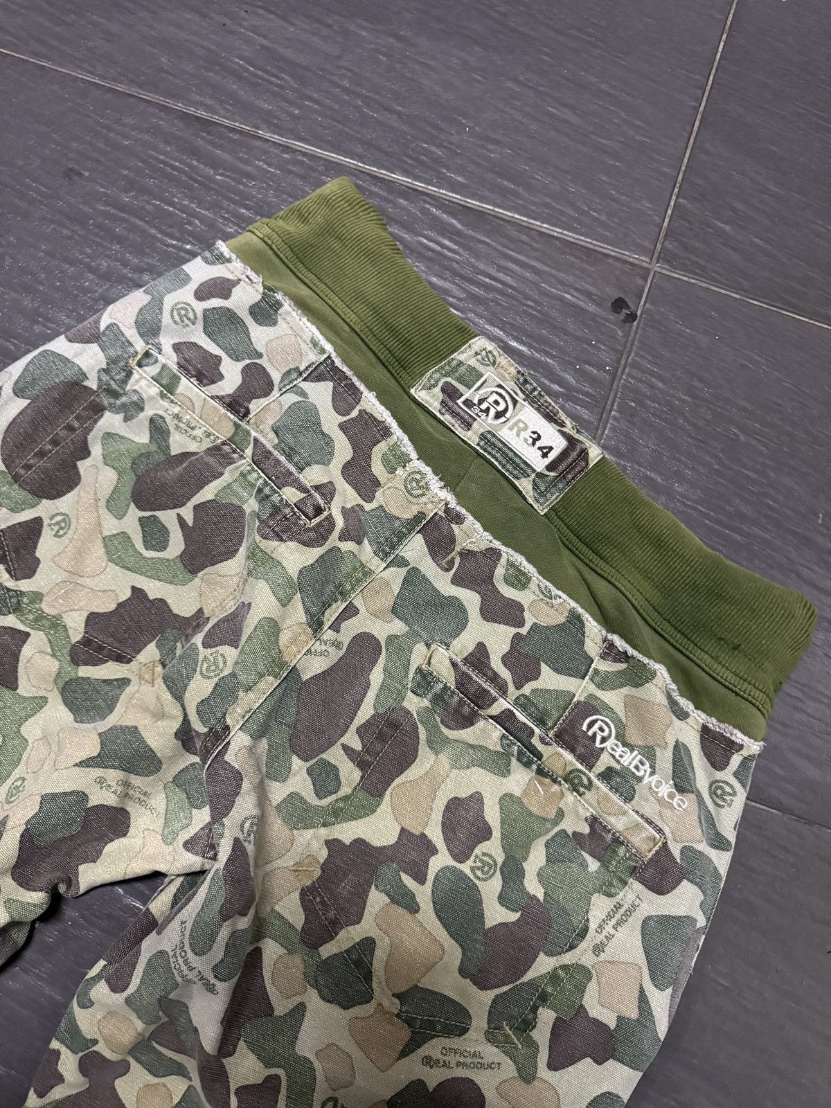 Japanese Brand B REAL VOICE DUCK CAMO PANTS Size US 33 - 5 Thumbnail
