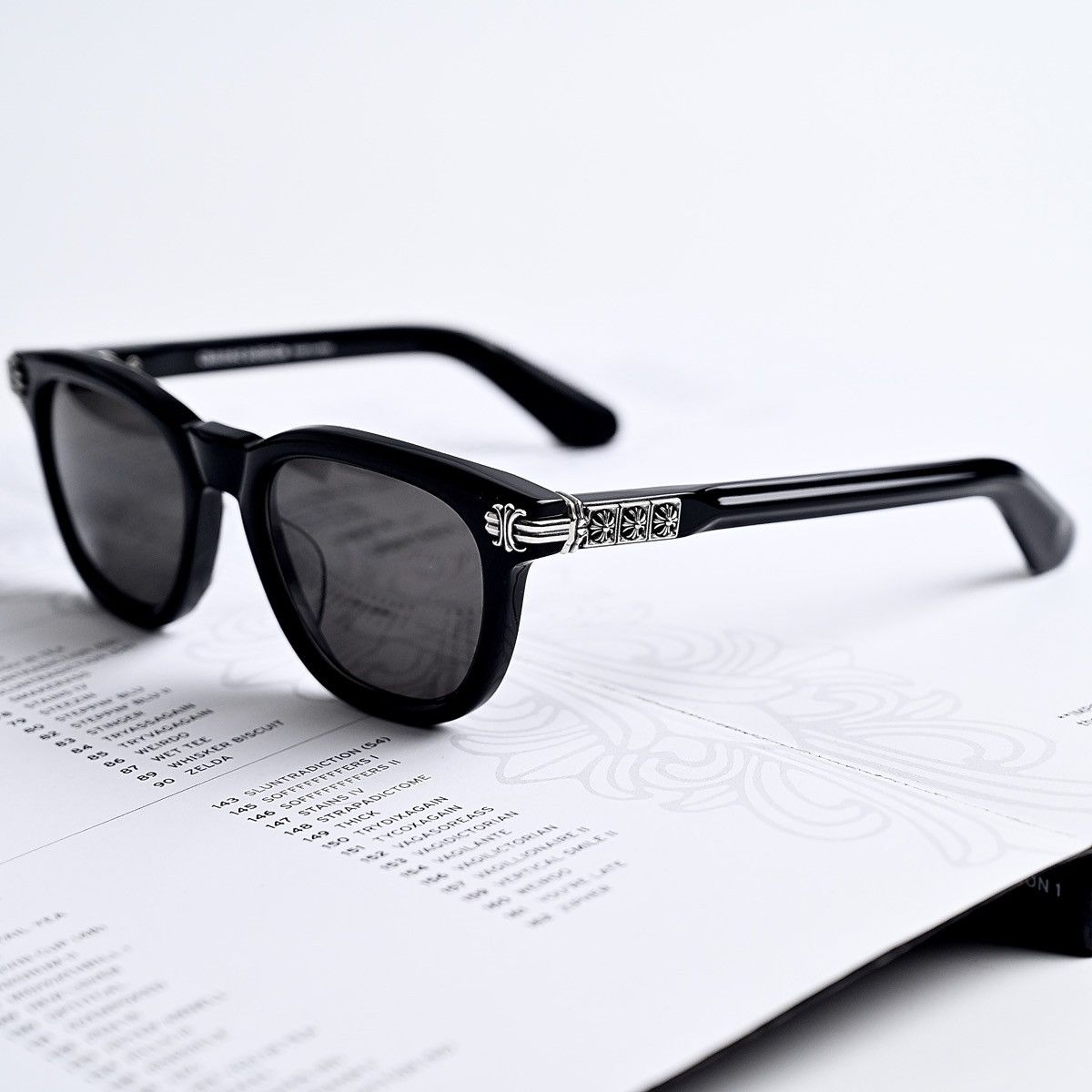 Chrome Hearts CHROME HEARTS SMOKE SHOW SUNGLASSES Size ONE SIZE - 2 Thumbnail