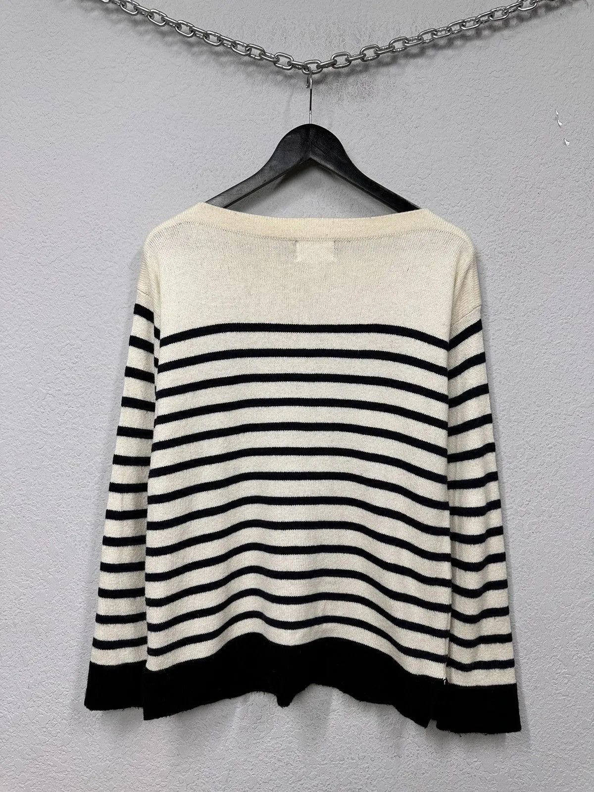 Japanese Brand Women's Jean Paul Gaultier Lindex Face Knit Swearshirt S Size US S / EU 44-46 / 1 - 9 Thumbnail