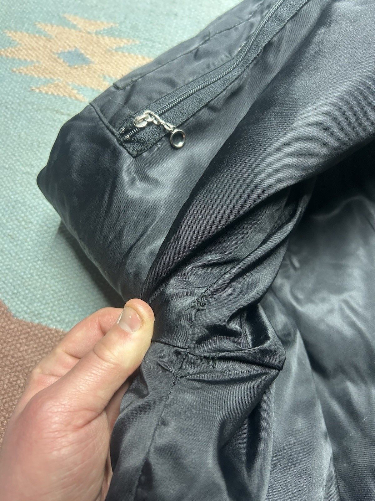 Vintage Vtg 70s Sears bomber jacket MA-1 style cropped military larg Size US L / EU 52-54 / 3 - 10 Thumbnail