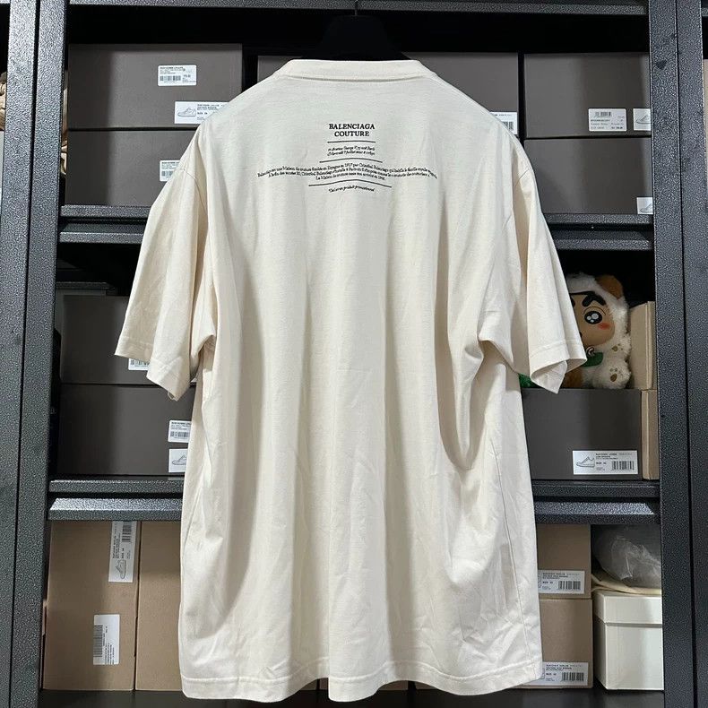 Balenciaga Balenciaga Letter printed plain short sleeve T-shirt Size US XS / EU 42 / 0 - 2 Thumbnail