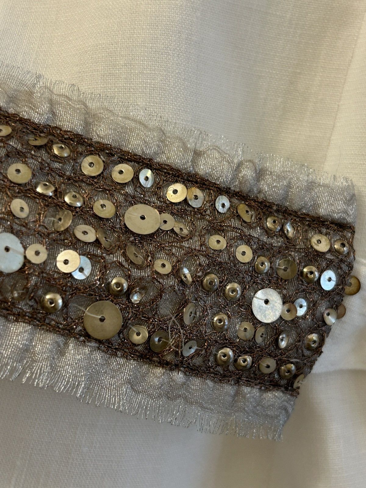 Alexander McQueen 1990s peaked lapel blazer with sequin trim Size S / US 4 / IT 40 - 13 Thumbnail