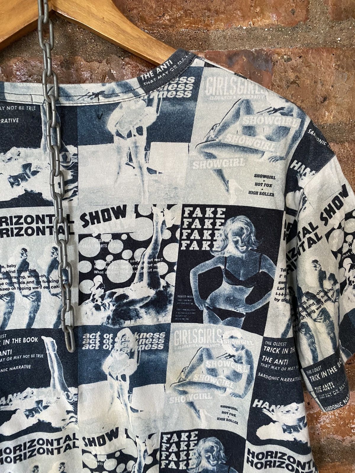 Hysteric Glamour Fuck bitch black logo azul Japan Size US M / EU 48-50 / 2 - 11 Thumbnail