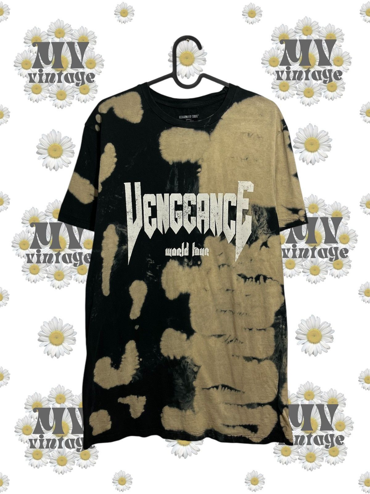 Band Tees × Vintage Vengeance 00s Vintage World Tour Band Rock Metal Bleached Size US S / EU 44-46 / 1 - 1 Thumbnail