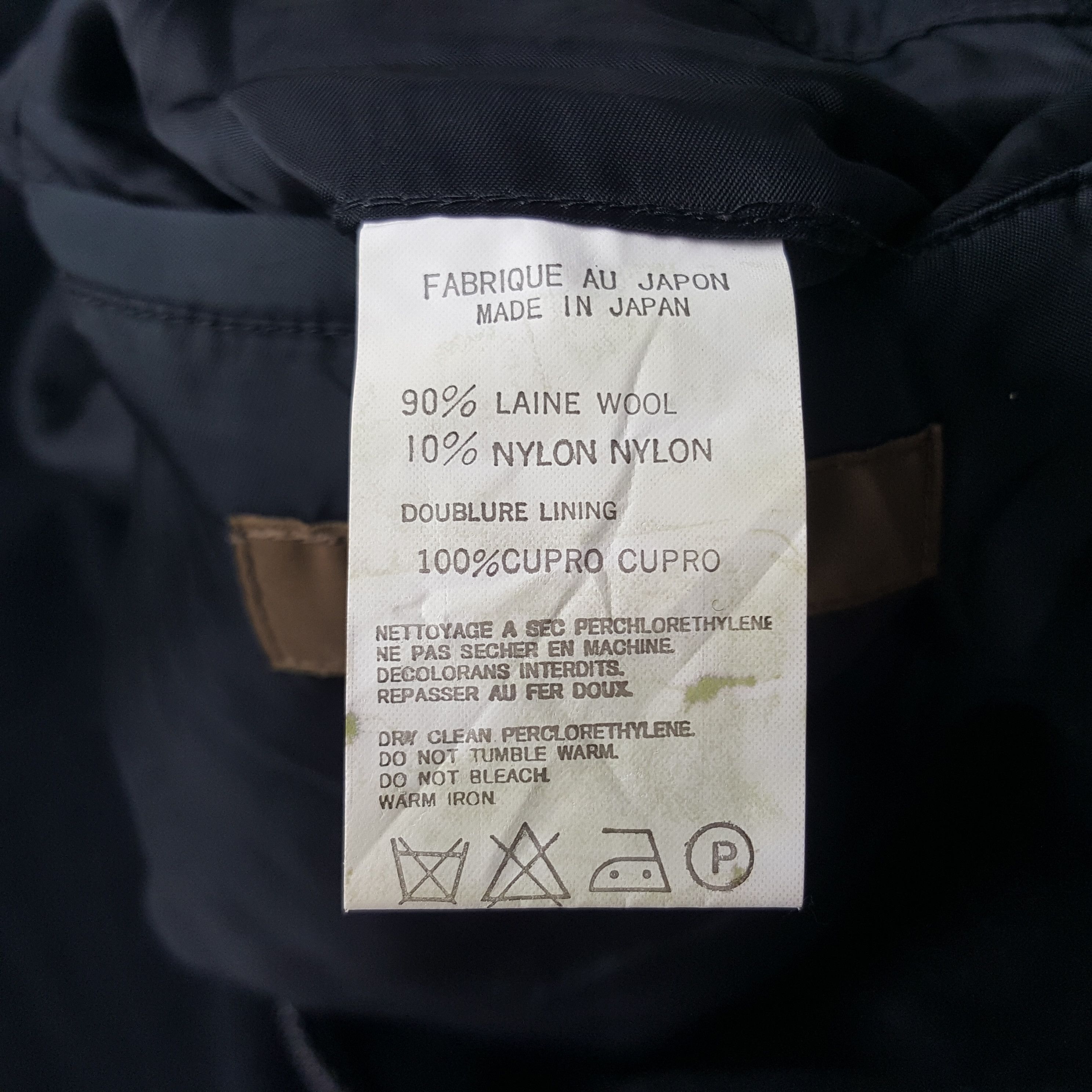 Japanese Brand × Y's for Men × Yohji Yamamoto Vintage Y's Men by Yohji Yamamoto Custom Art Logo Jacket Size US M / EU 48-50 / 2 - 9 Thumbnail