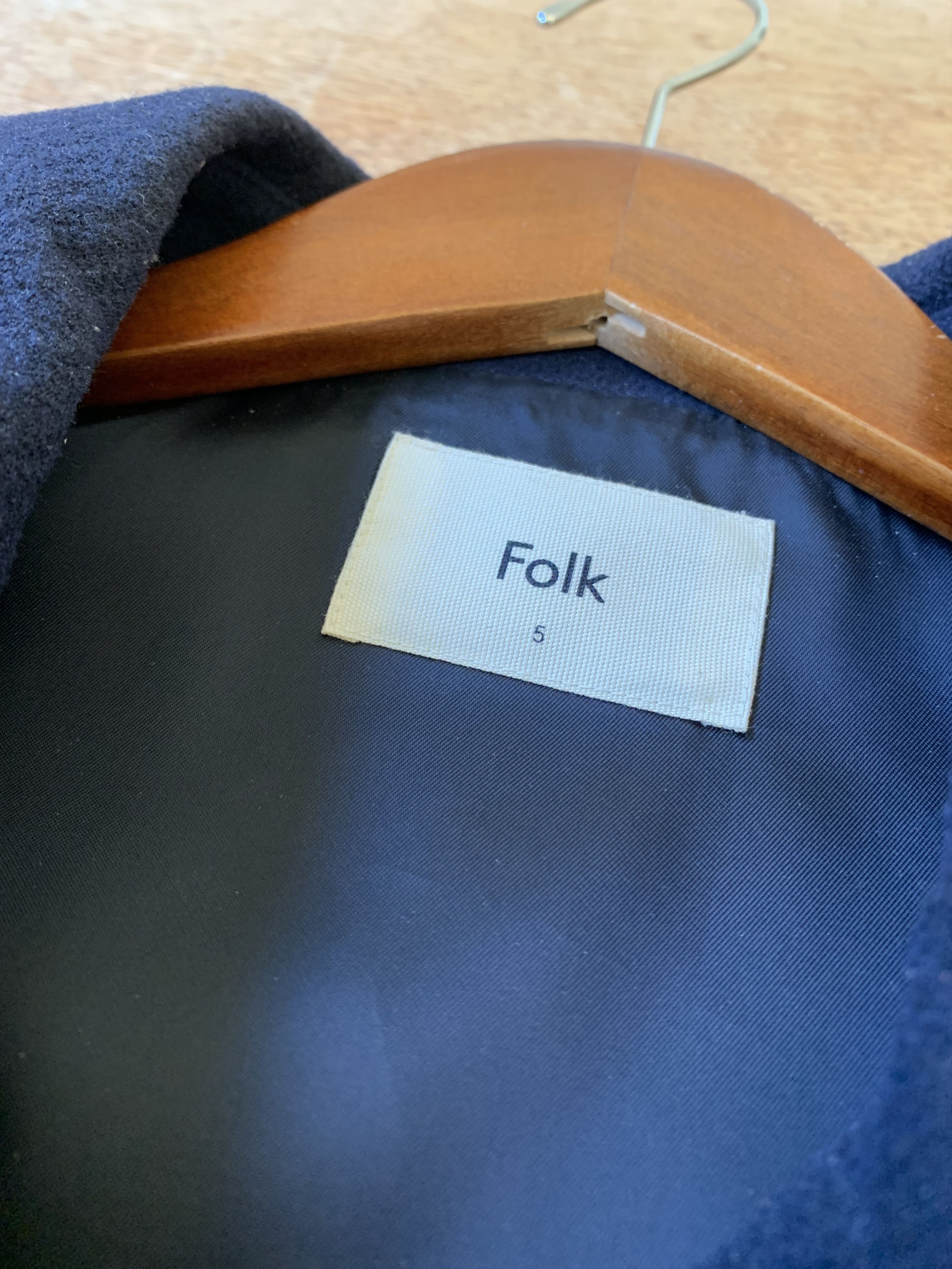Folk Melton Wool Rab Jacket Size US XXL / EU 58 / 5 - 5 Thumbnail