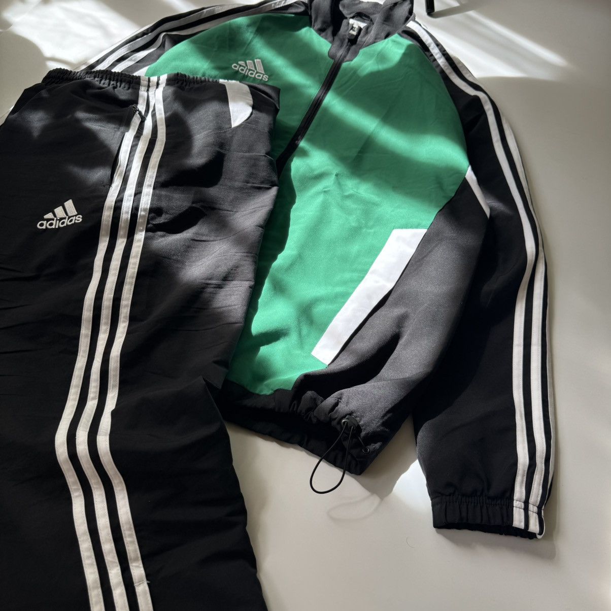 Adidas Y2K Vintage Adidas Tracksuit Size US L / EU 52-54 / 3 - 2 Thumbnail