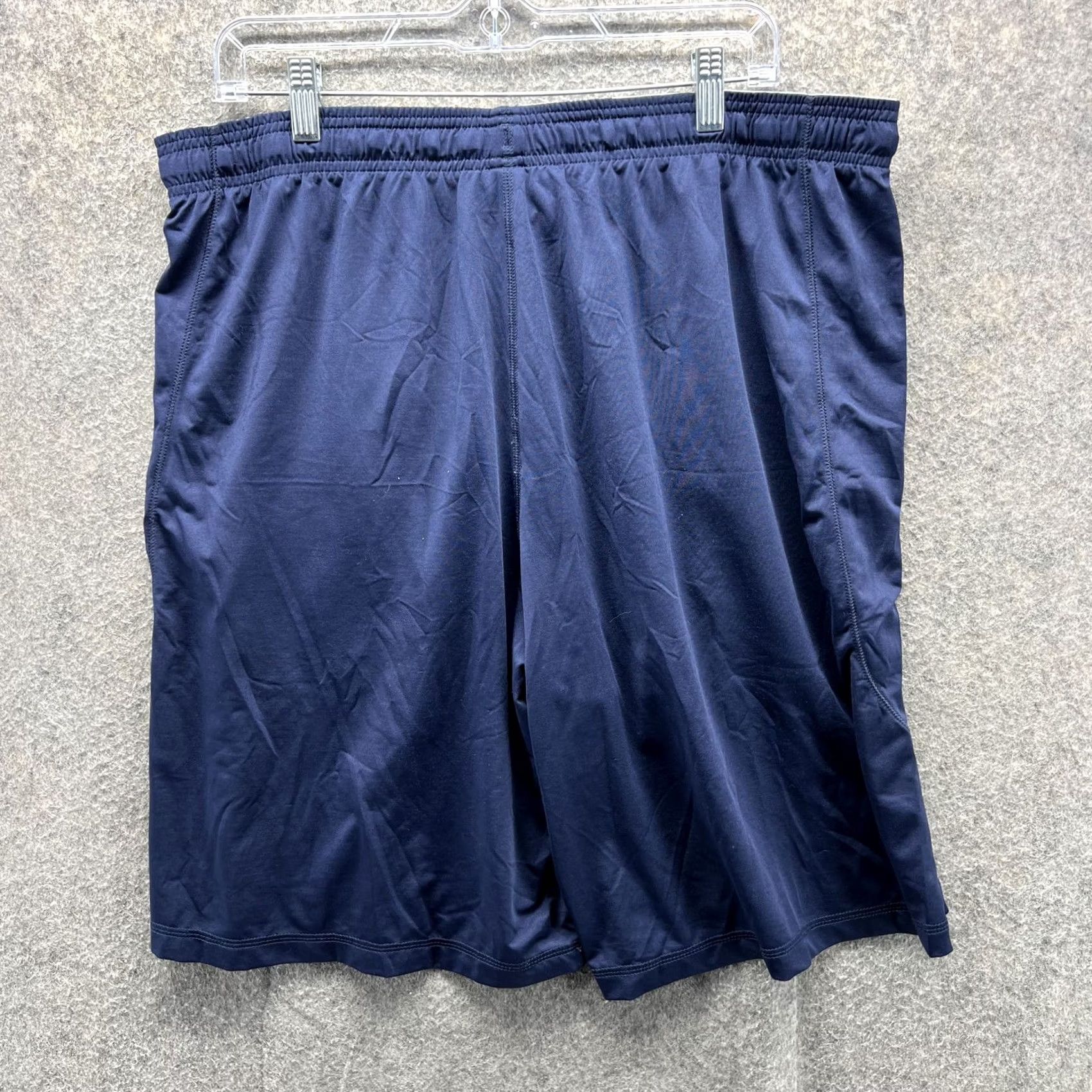 Under Armour Under Armour Shorts Mens XL Athletic Loose Fit Workout Gym Training Activewear Navy Blue Size US 36 / EU 52 - 2 Thumbnail