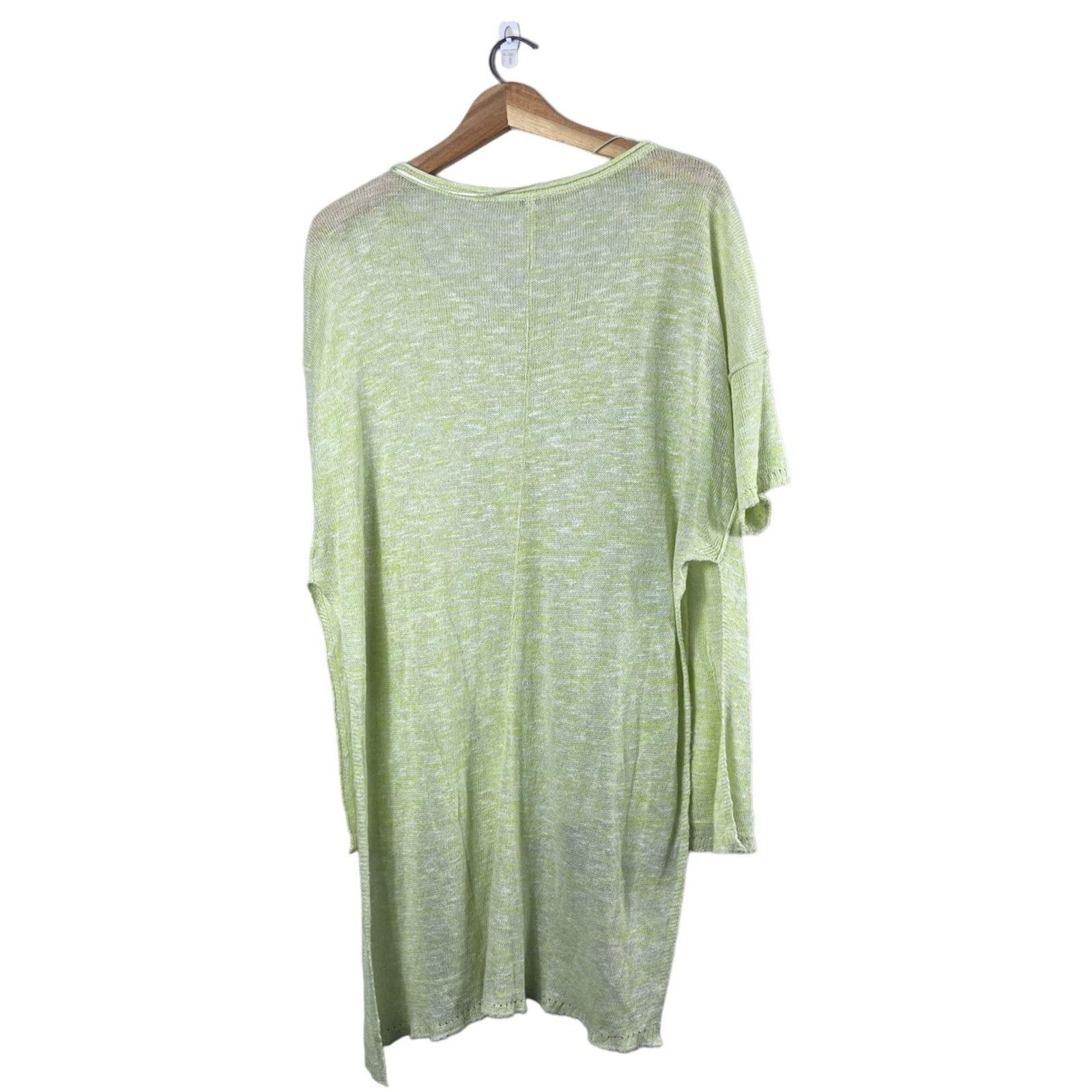 Free People Yellow Free People Melange High Low Knit Tunic Top XS Size XS / US 0-2 / IT 36-38 - 3 Thumbnail