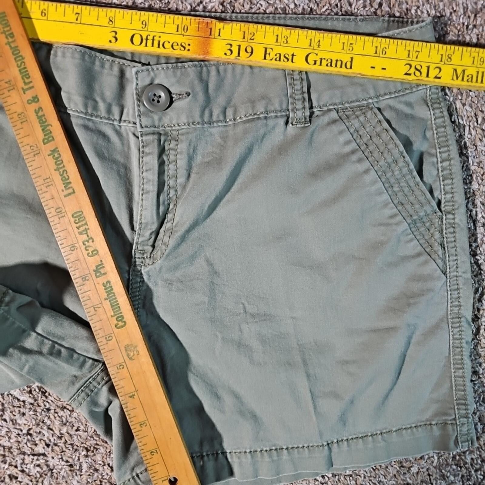 Other Maurices 13/14 Green Shorts Size 36" / US 14 / IT 50 - 4 Thumbnail