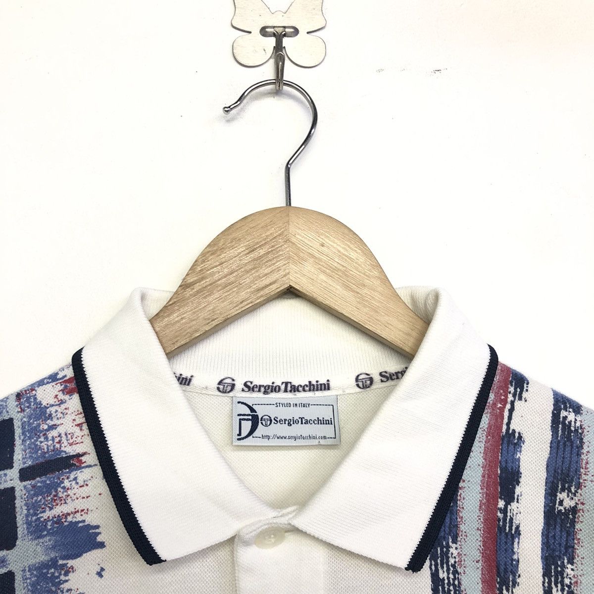 Sergio Tacchini Urban Renewal One-Of-A-Kind Sergio Tacchini Polo Top Size US L / EU 52-54 / 3 - 3 Thumbnail