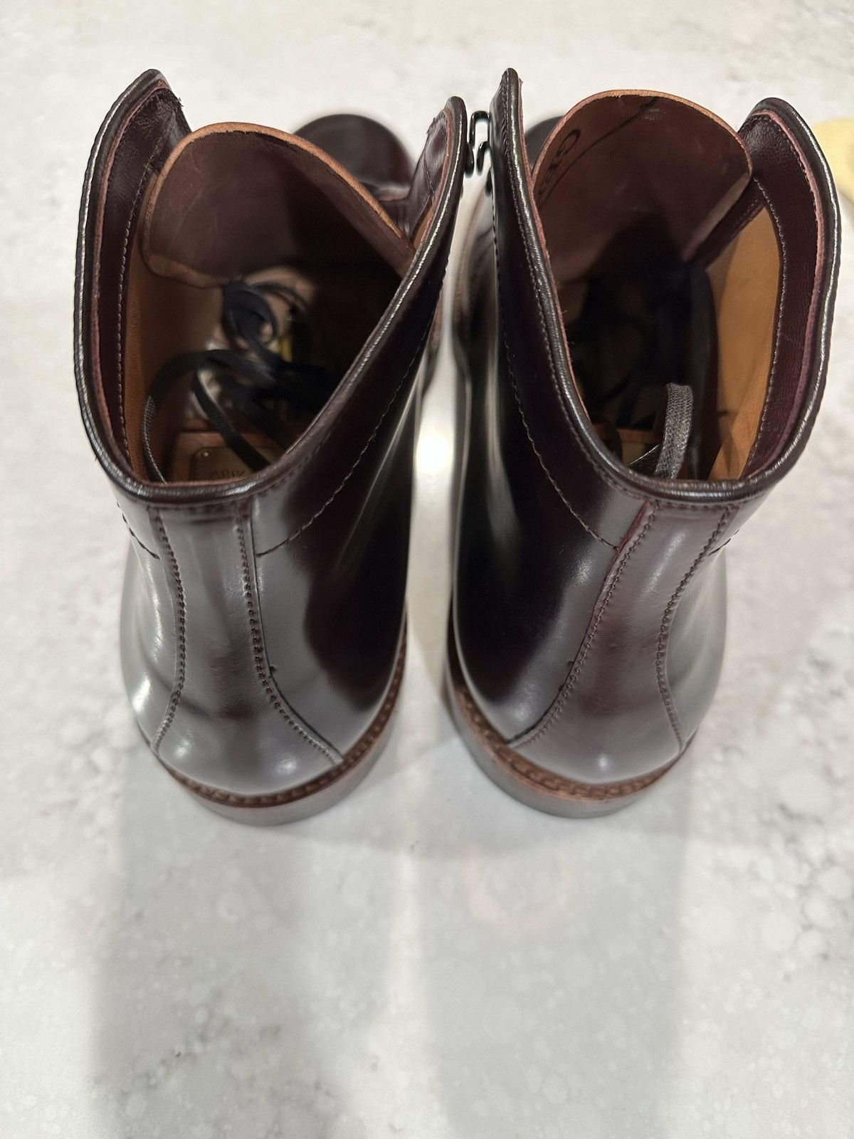 Alden Alden D0817H Color 8 Shell Cordovan Plain Toe Boot Size US 11 / EU 44 - 9 Thumbnail
