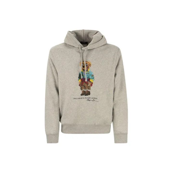 Polo Ralph Lauren Polo Ralph Lauren Bear Print Long Sleeve Hoodie Size US L / EU 52-54 / 3 - 1 Thumbnail