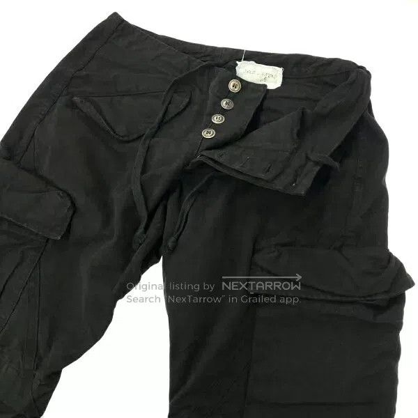 Greg Lauren Greg Lauren size M Black Nine-Part Work Pants Size US 27 - 2 Thumbnail