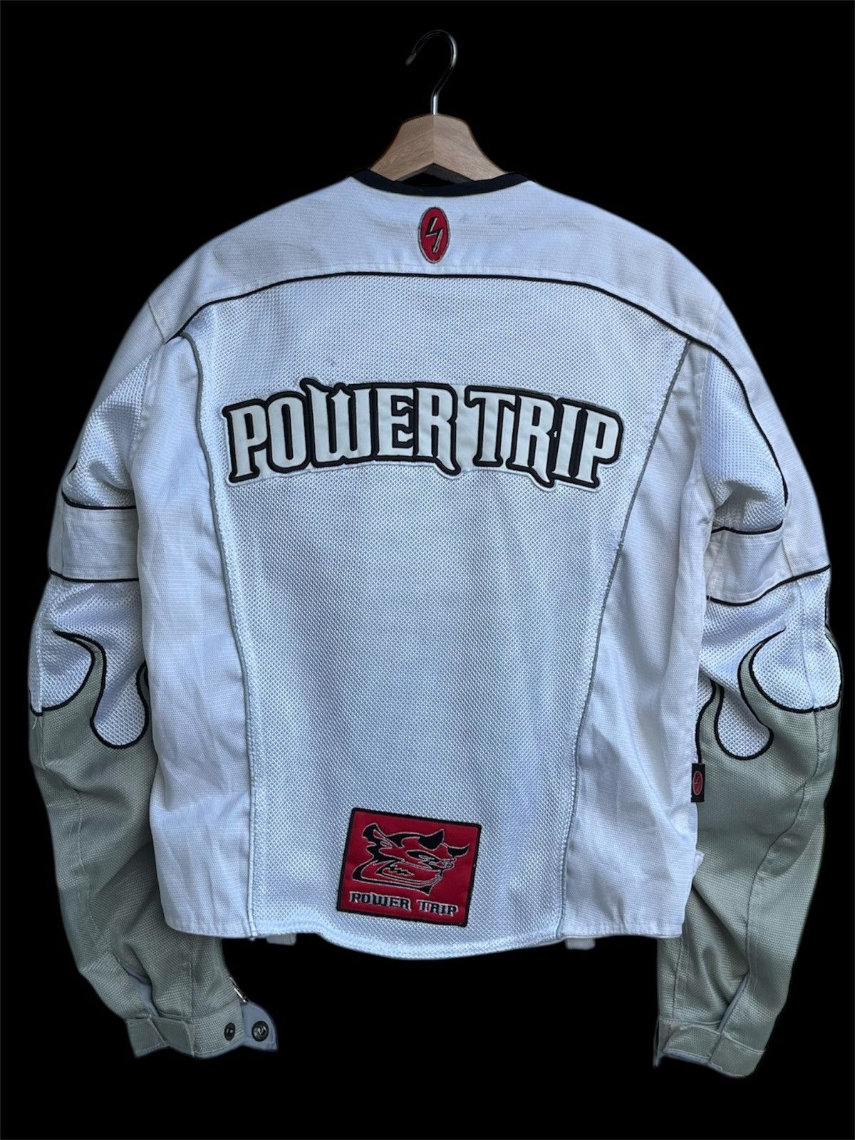Kadoya White Power Trip Rider Jacket Size US XS / EU 42 / 0 - 2 Thumbnail
