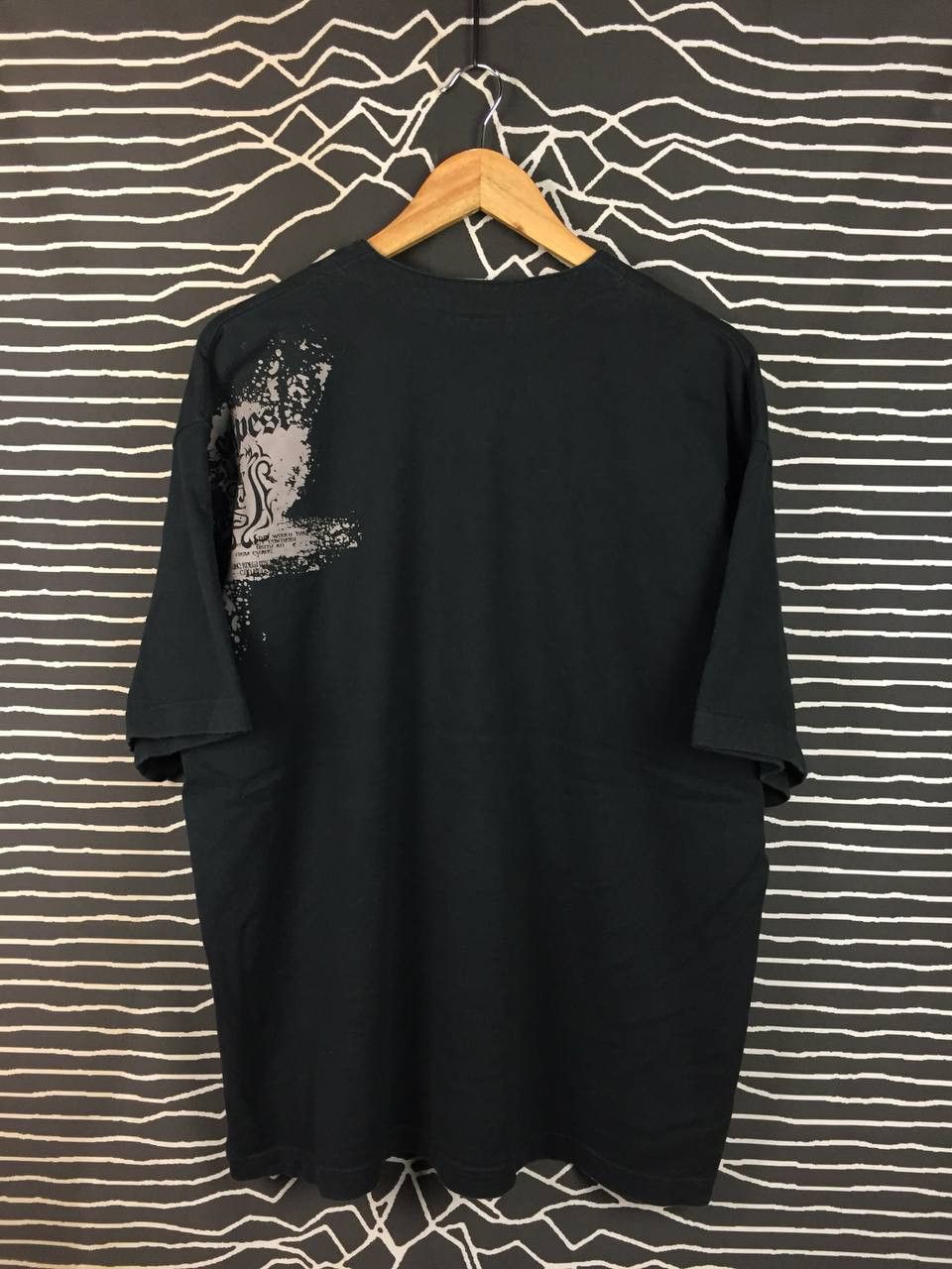 Japanese Brand Tempest Japan Skull Cyber Grunge Lace-Up Graphic Tee Size US XXL / EU 58 / 5 - 5 Thumbnail