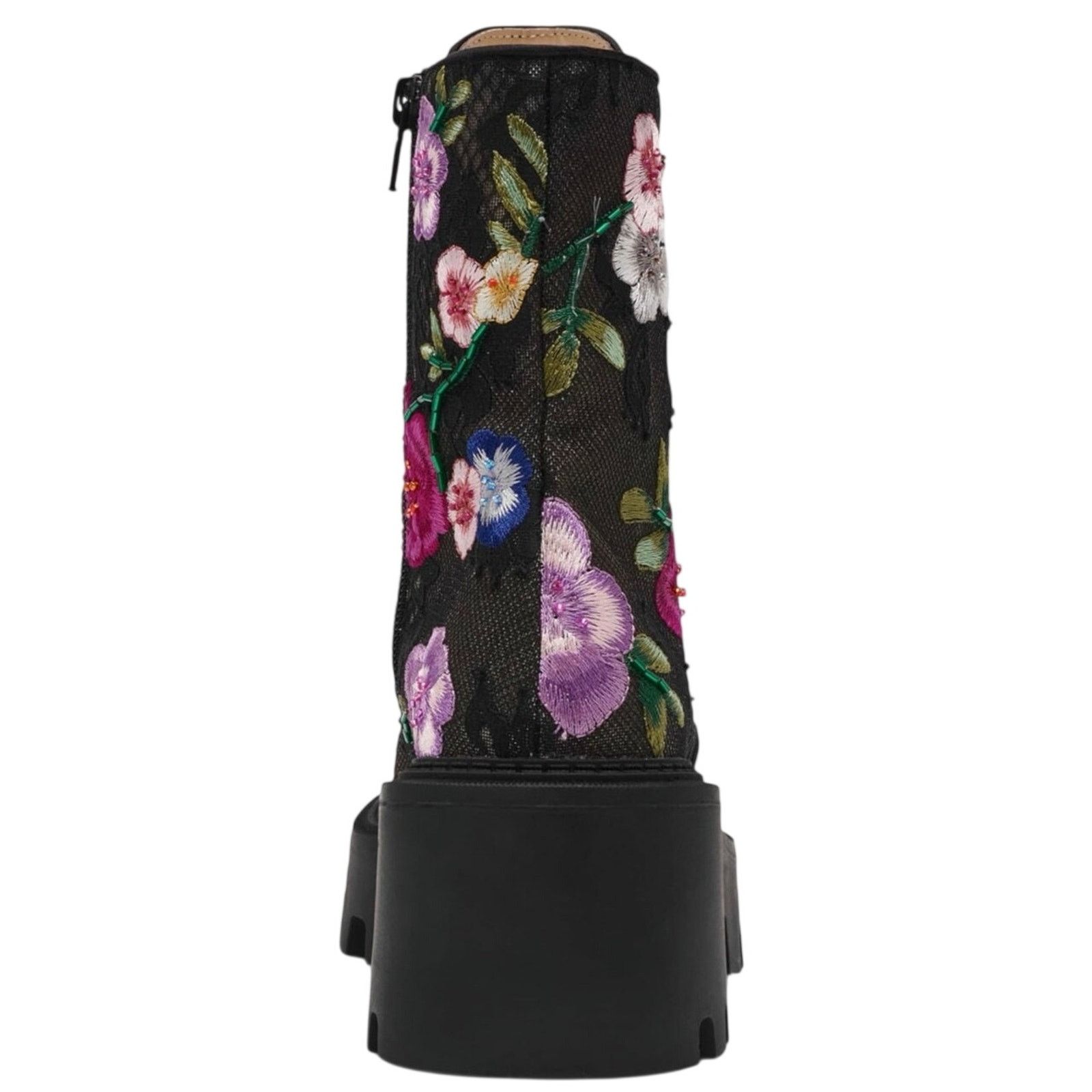 Betsey Johnson BETSEY JOHNSON Polli Beaded Floral Combat Boot Size 10 New Size US 10 / IT 40 - 6 Thumbnail