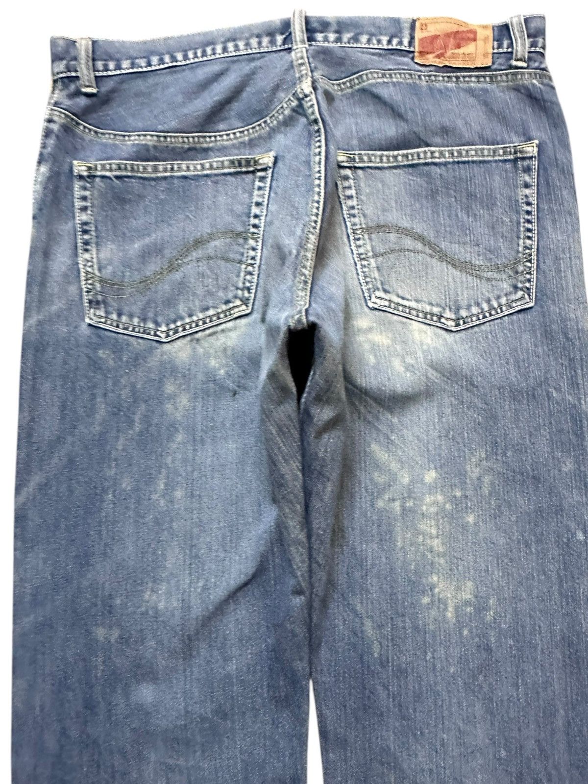 Subtle Le Nguyen Vintage Subciety Baggy Wide Leg Mudwash Denim Size US 35 - 7 Thumbnail
