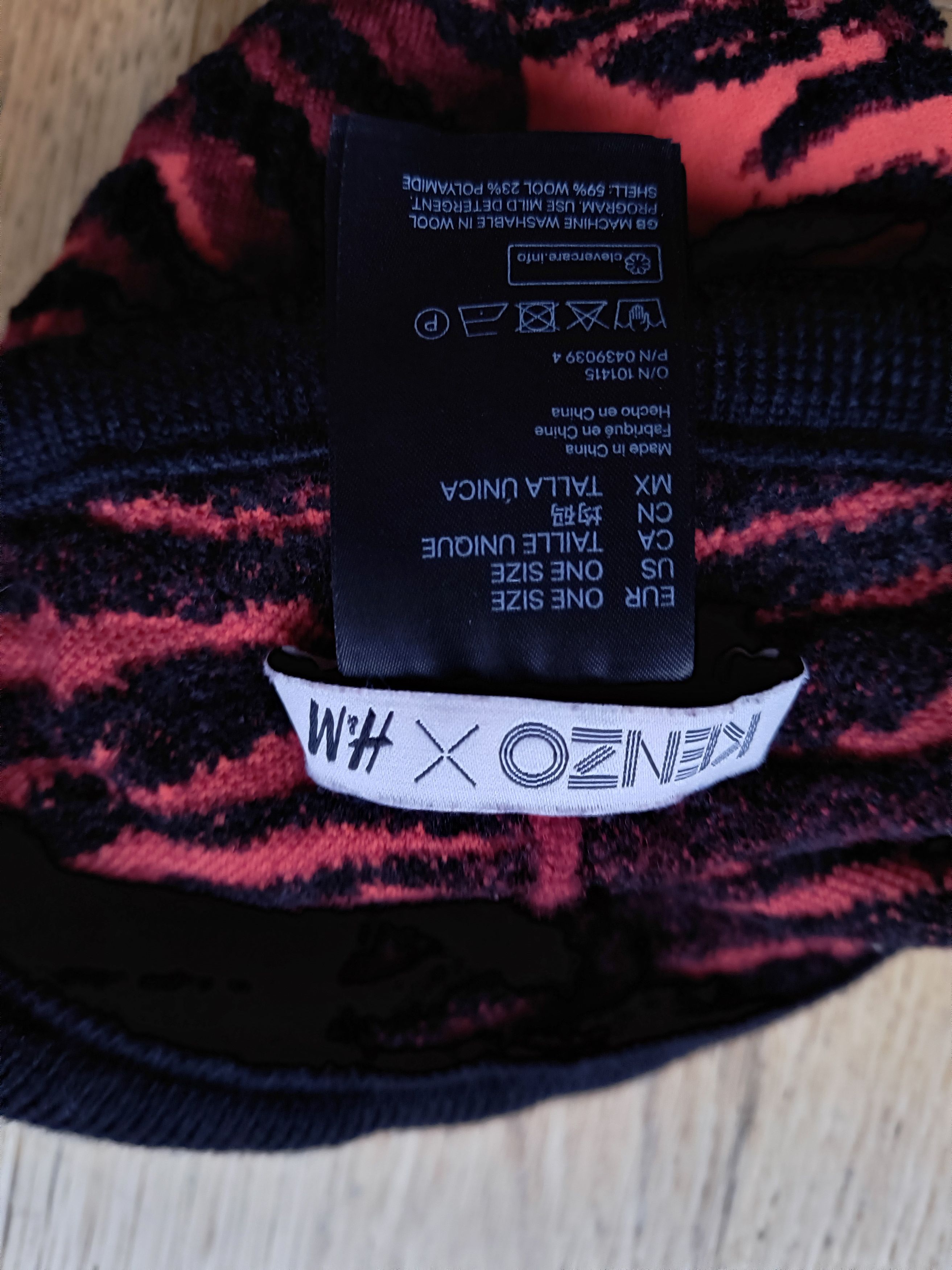 H&M × Kenzo A Kenzo and H&M hat Size ONE SIZE - 2 Thumbnail